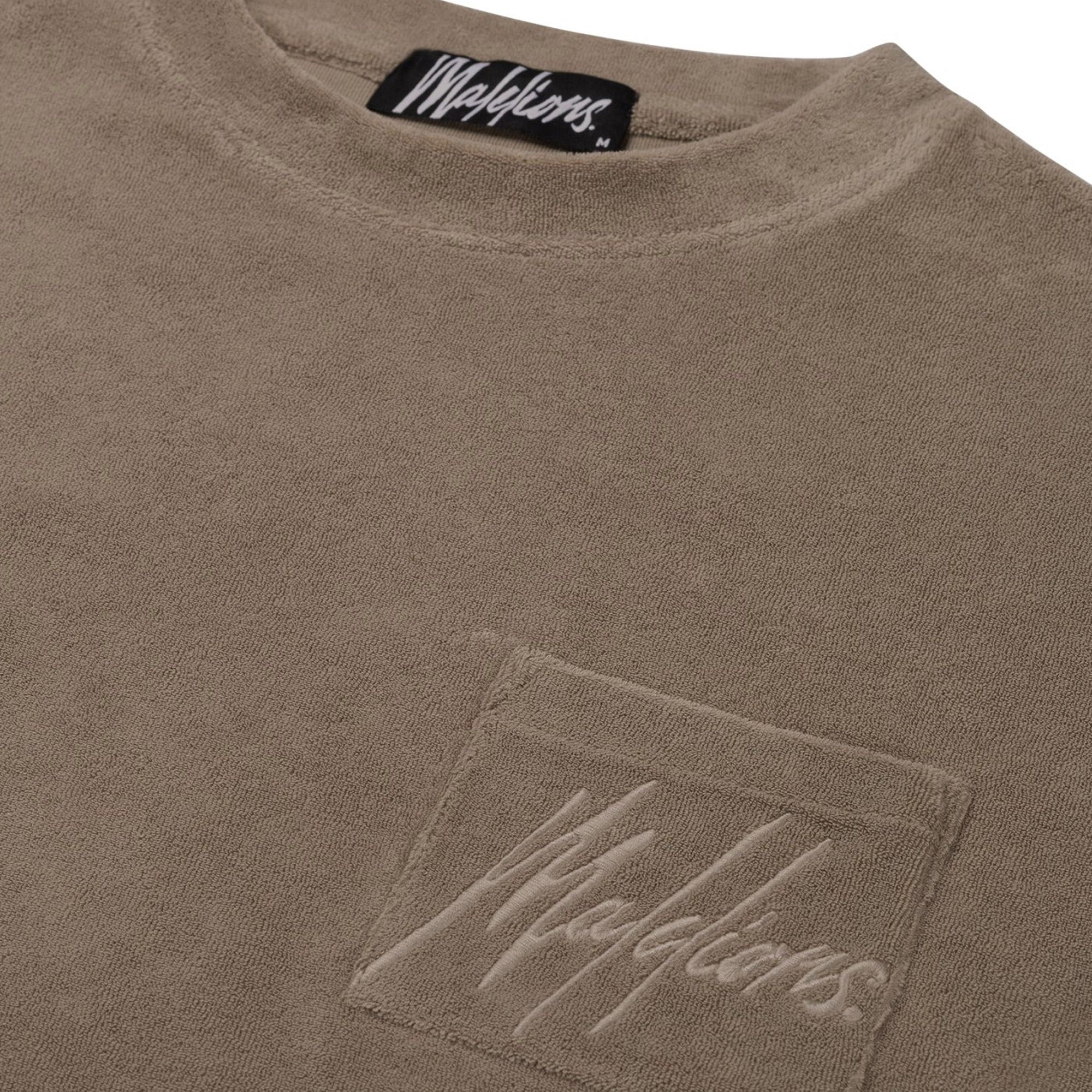 Malelions Signature Towelling Shirt Heren