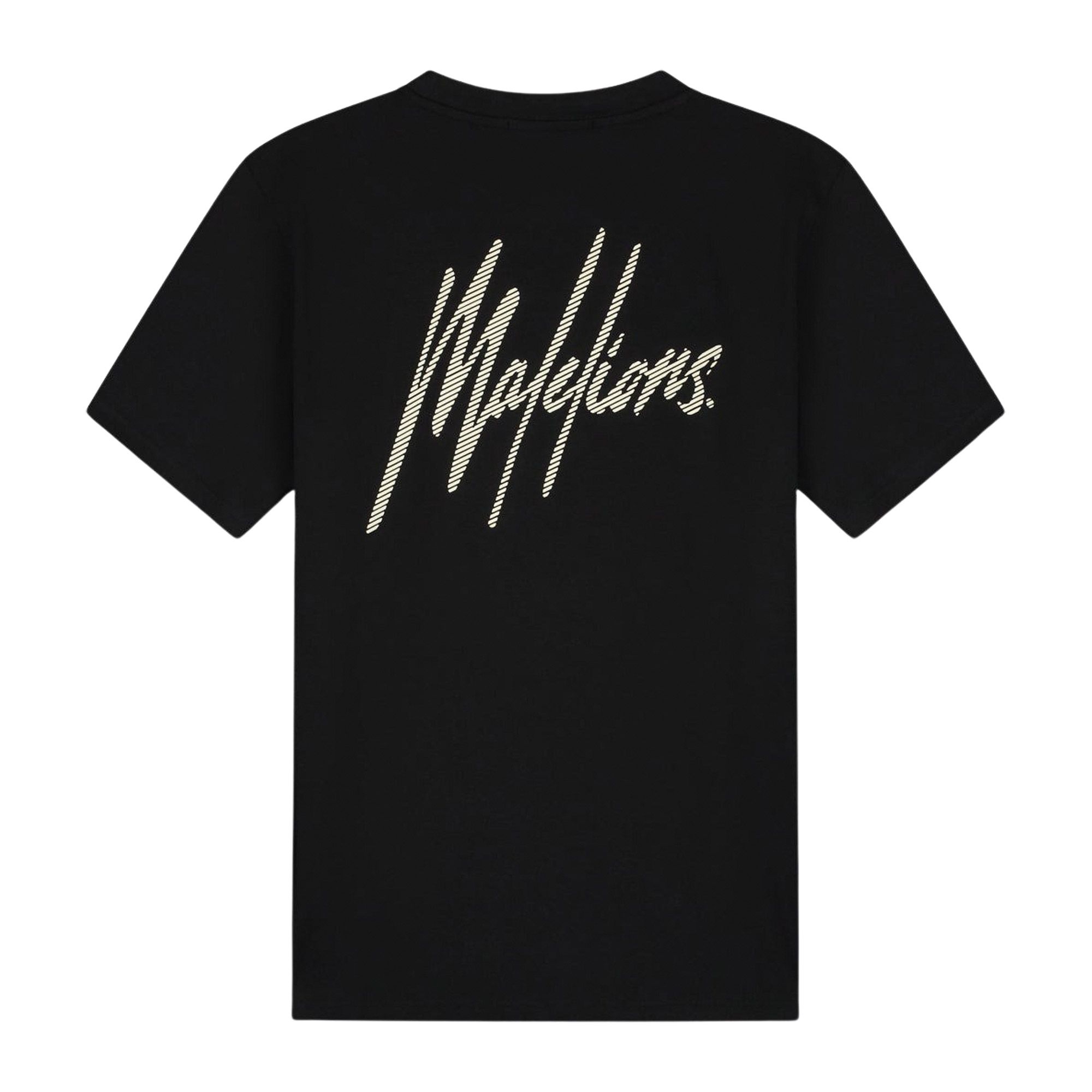 Malelions Striped Signature Shirt Heren