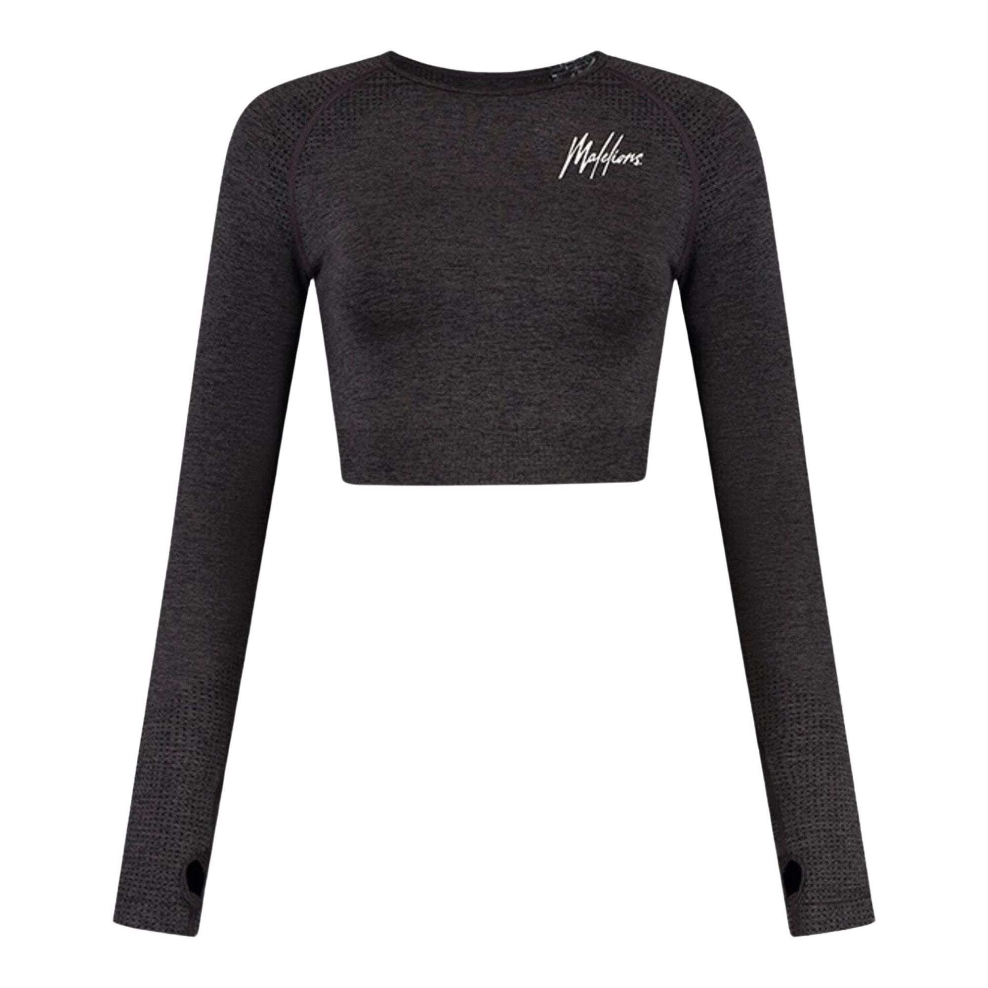 Malelions Sport Seamless Cropped Shirt Dames