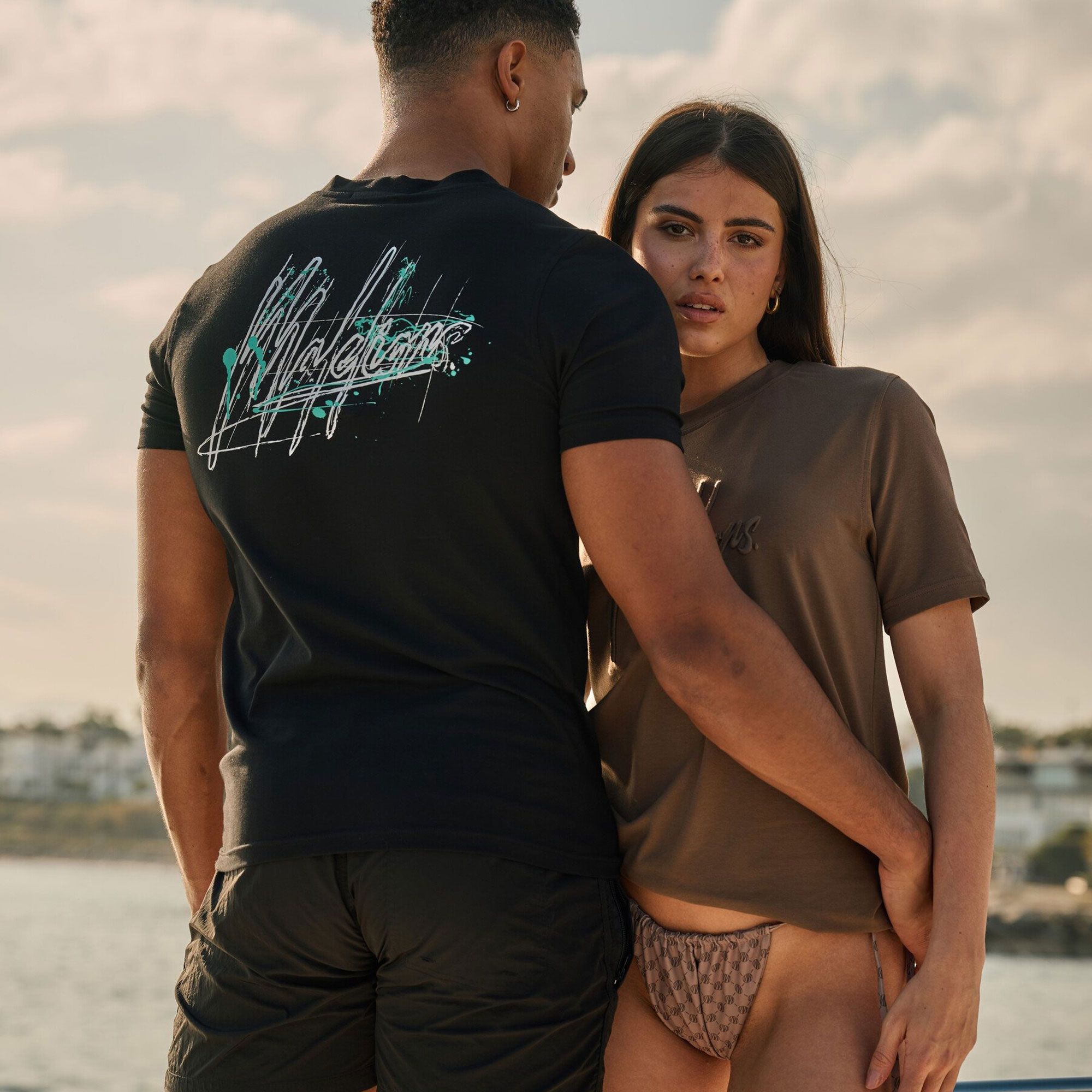 T-shirt Malelions Splash Hommes