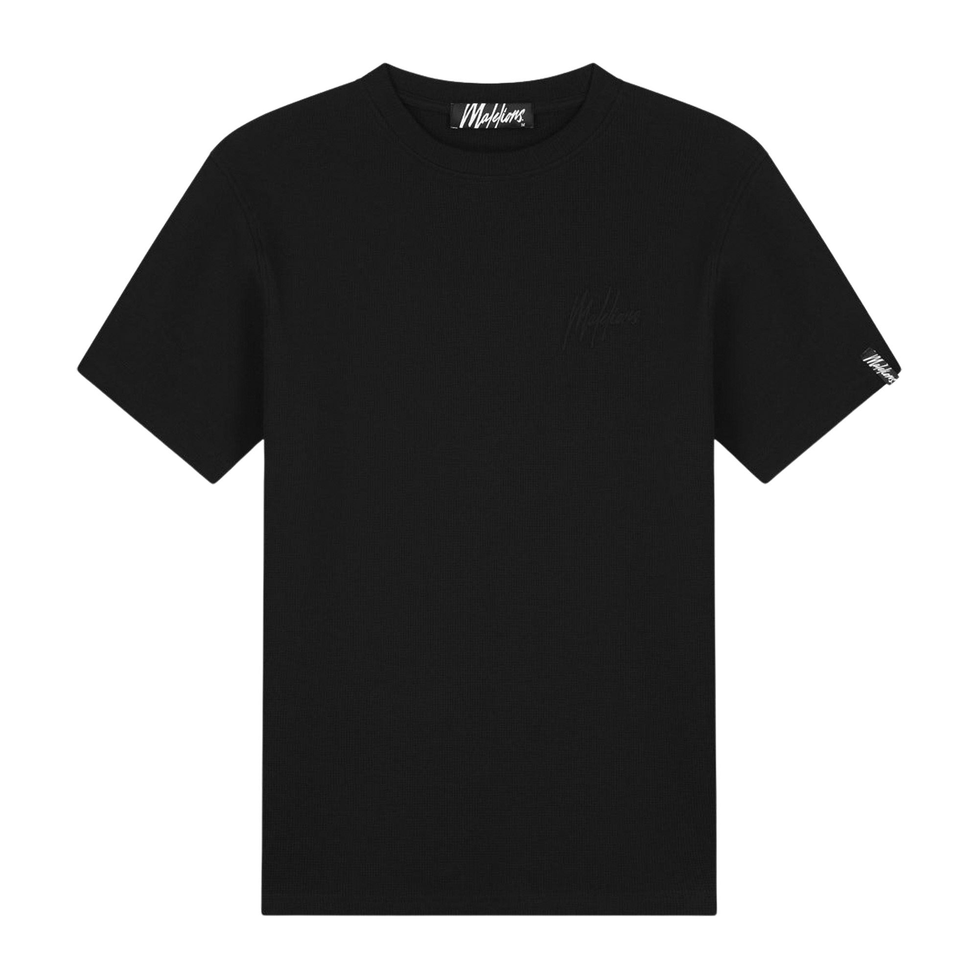 Malelions Signature Waffle Shirt Heren