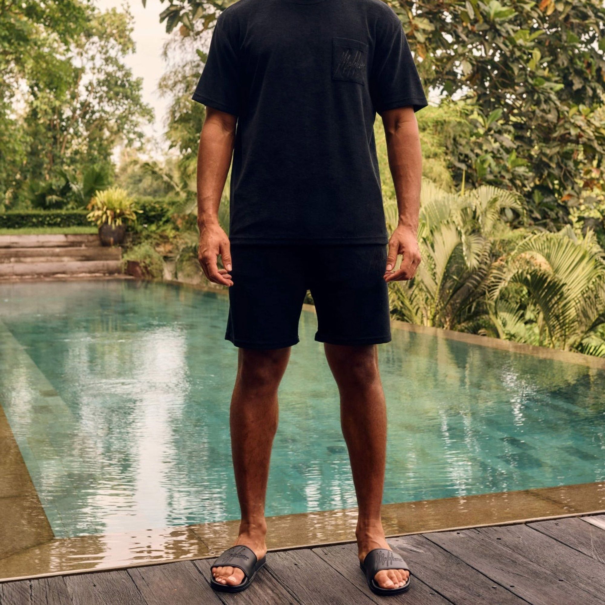 Malelions Signature Towelling Short Heren