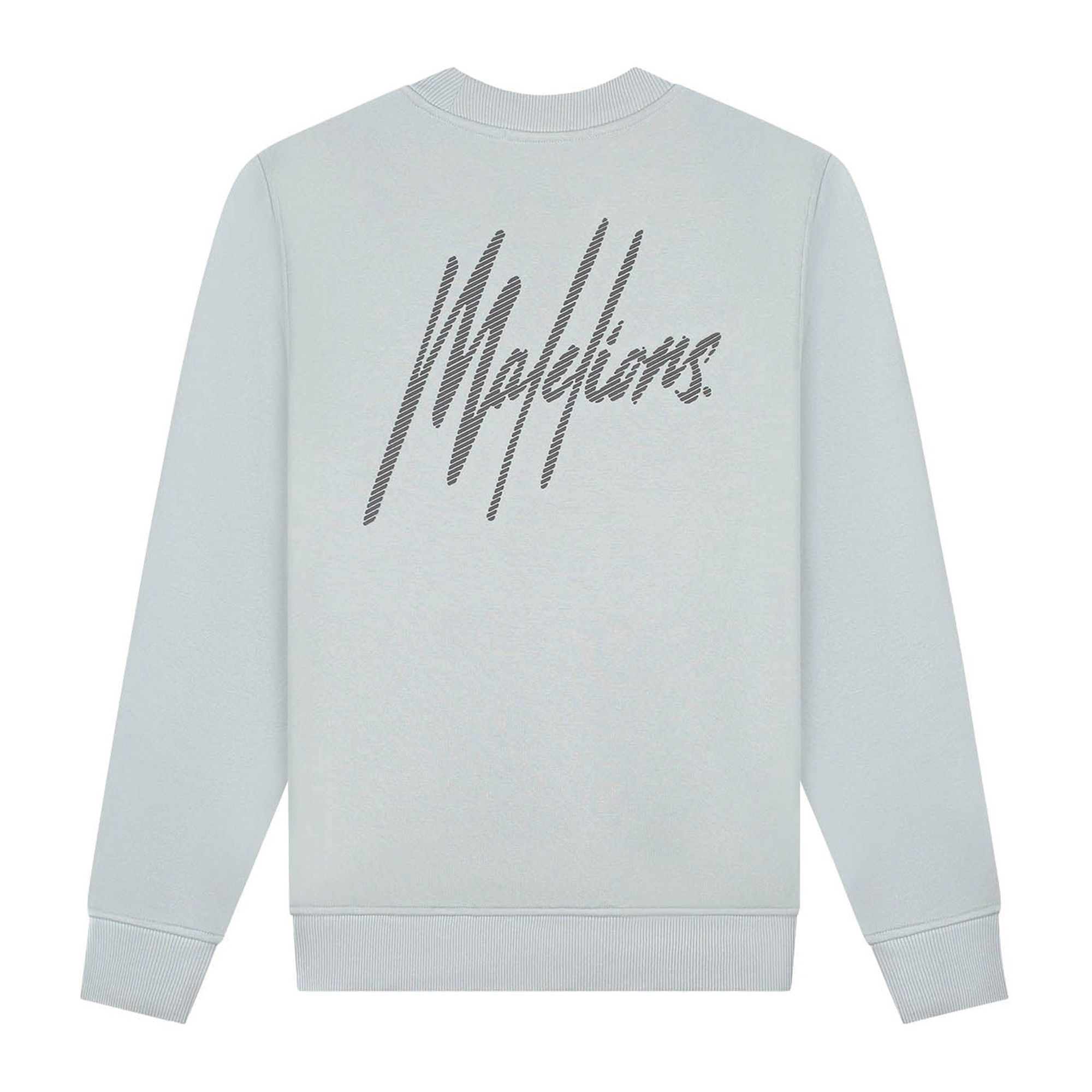 Malelions Striped Signature Sweater Heren