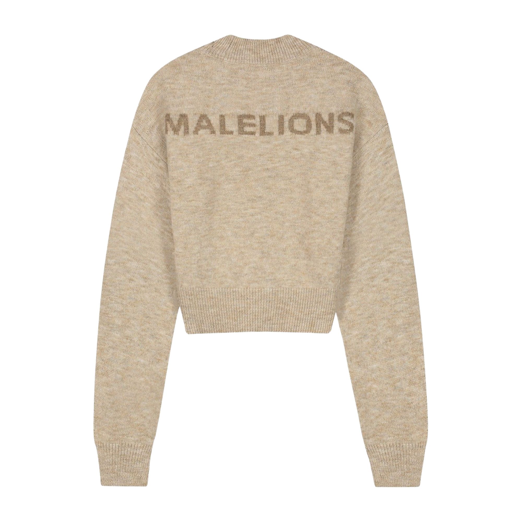 Malelions Knit Sweater Dames