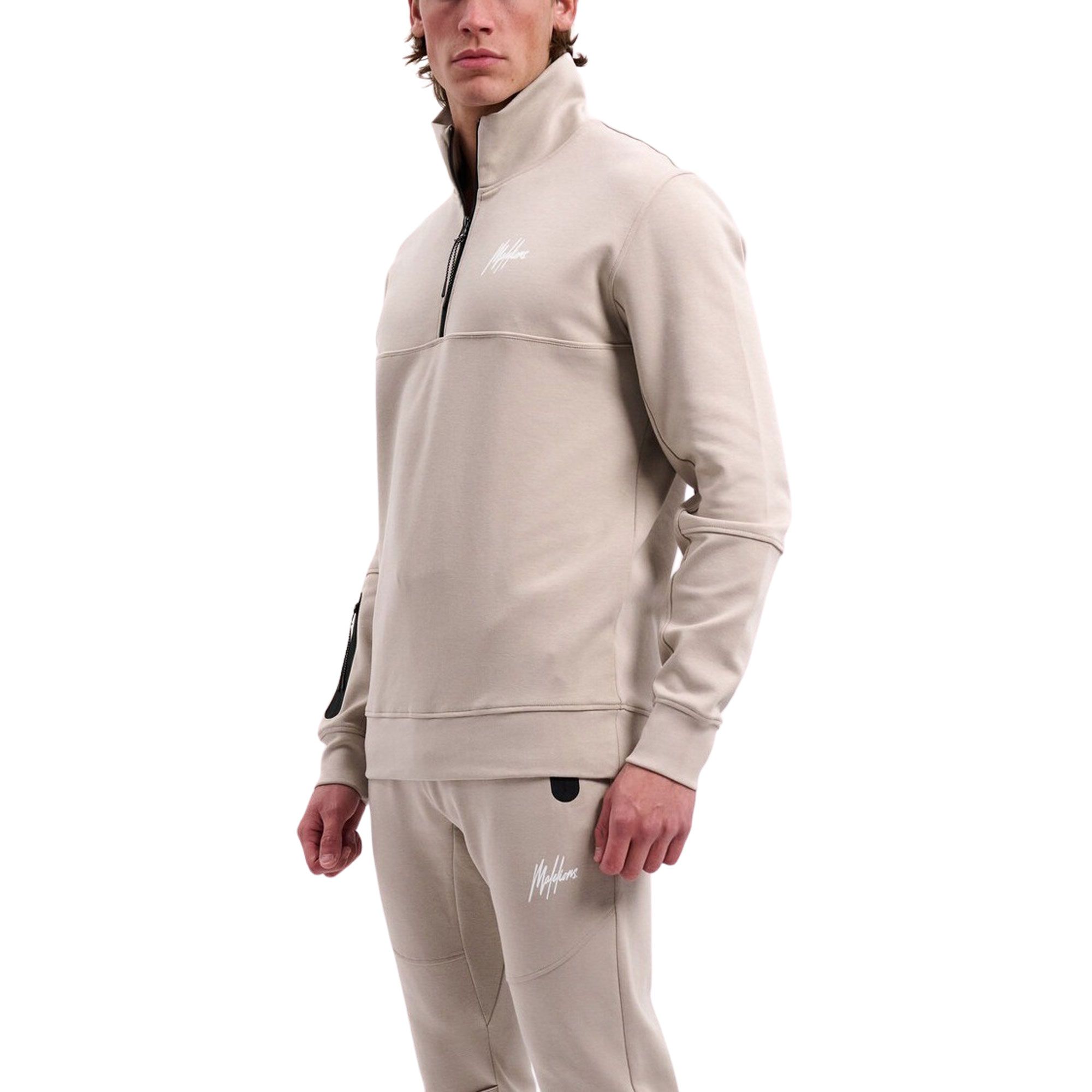 Malelions Sport Counter Half Zip Sweater Heren