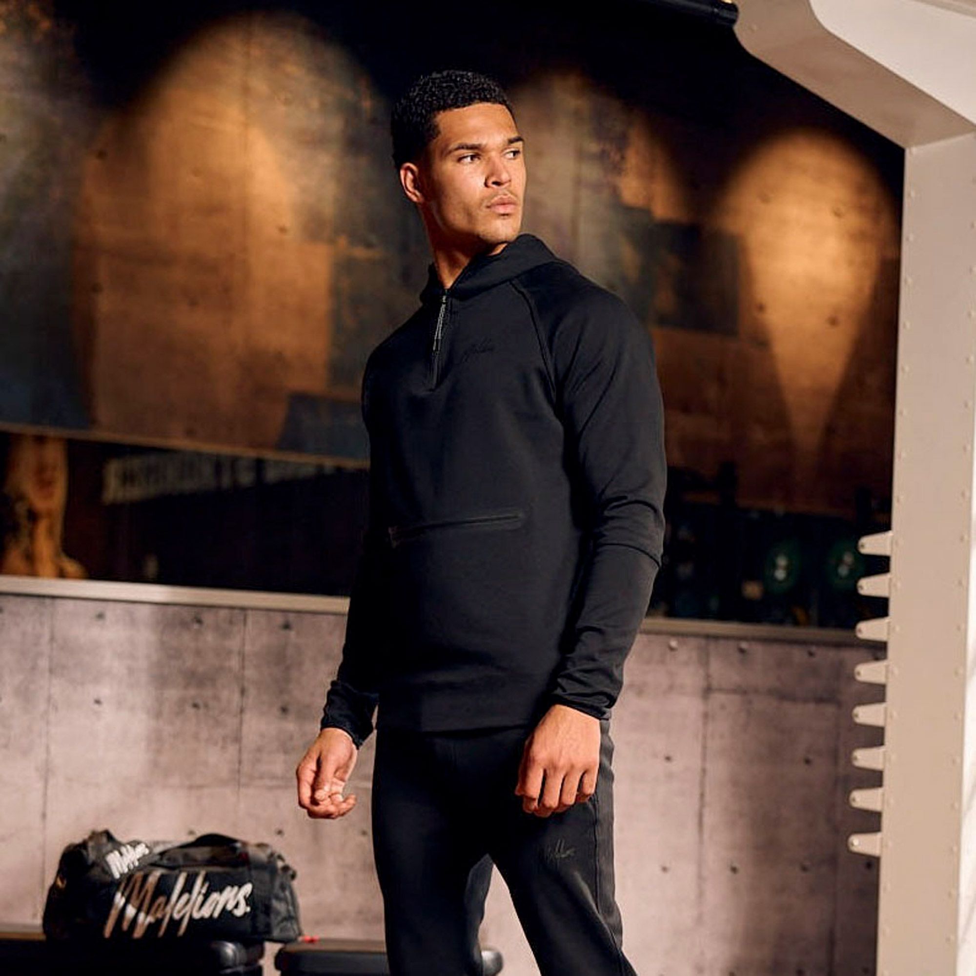 Malelions Sport Counter Half Zip 2.0 Hoodie Heren