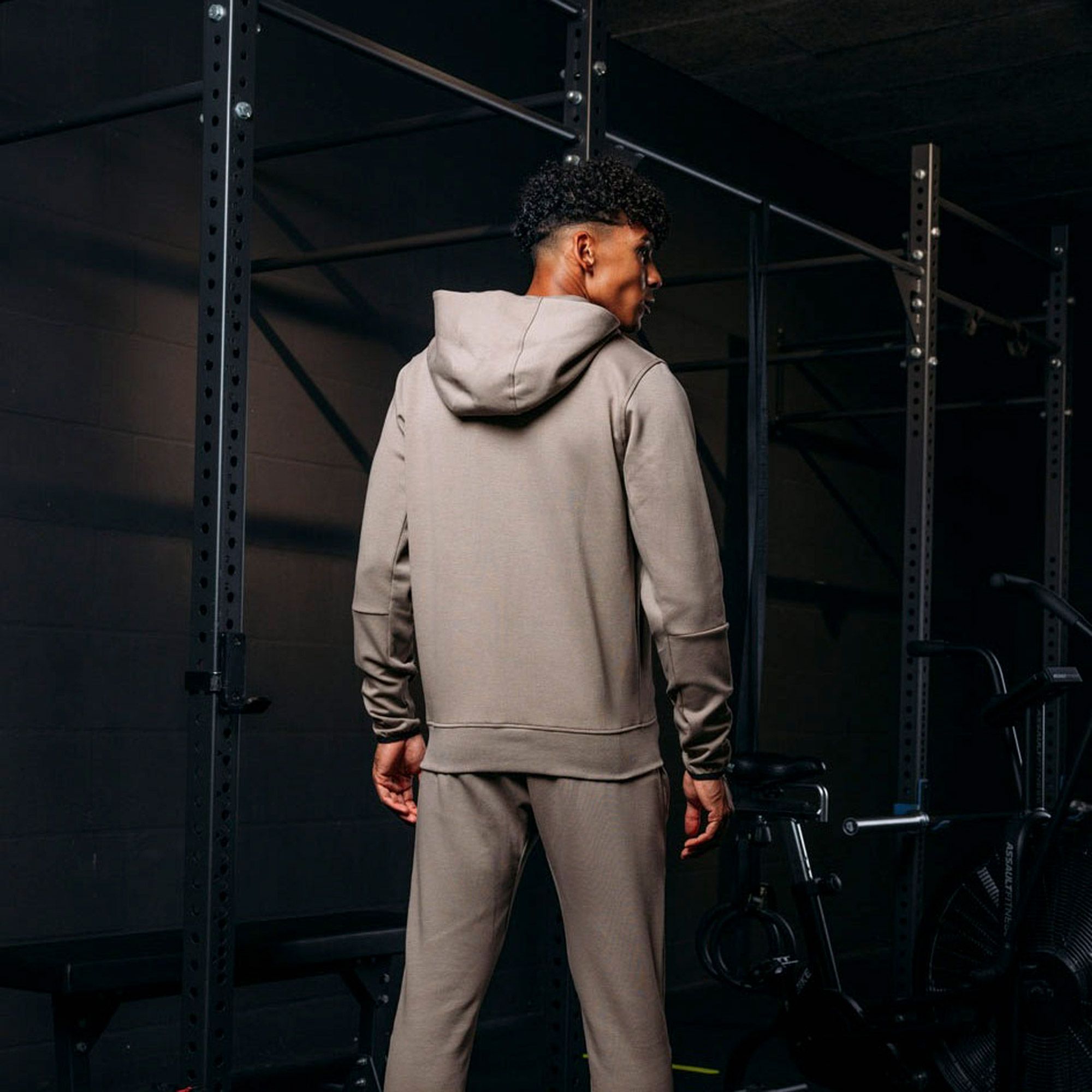 Malelions Sport Counter Hooded Sweatjacket Men