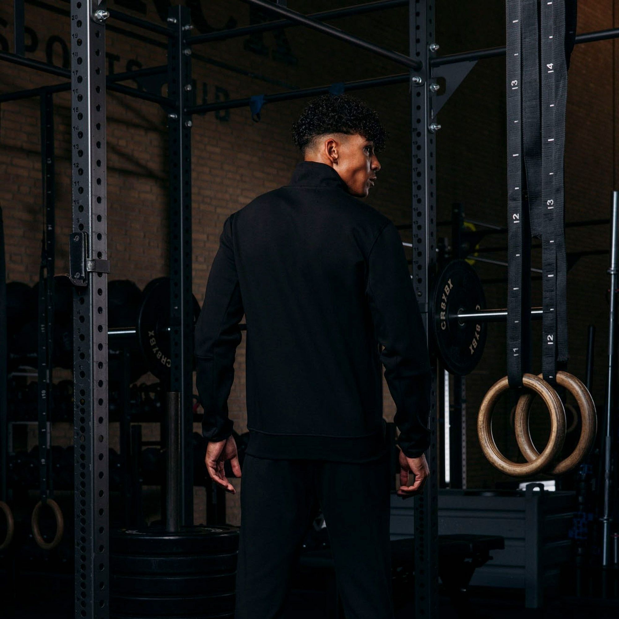 Malelions Sport Counter Half Zip Sweatshirt Heren