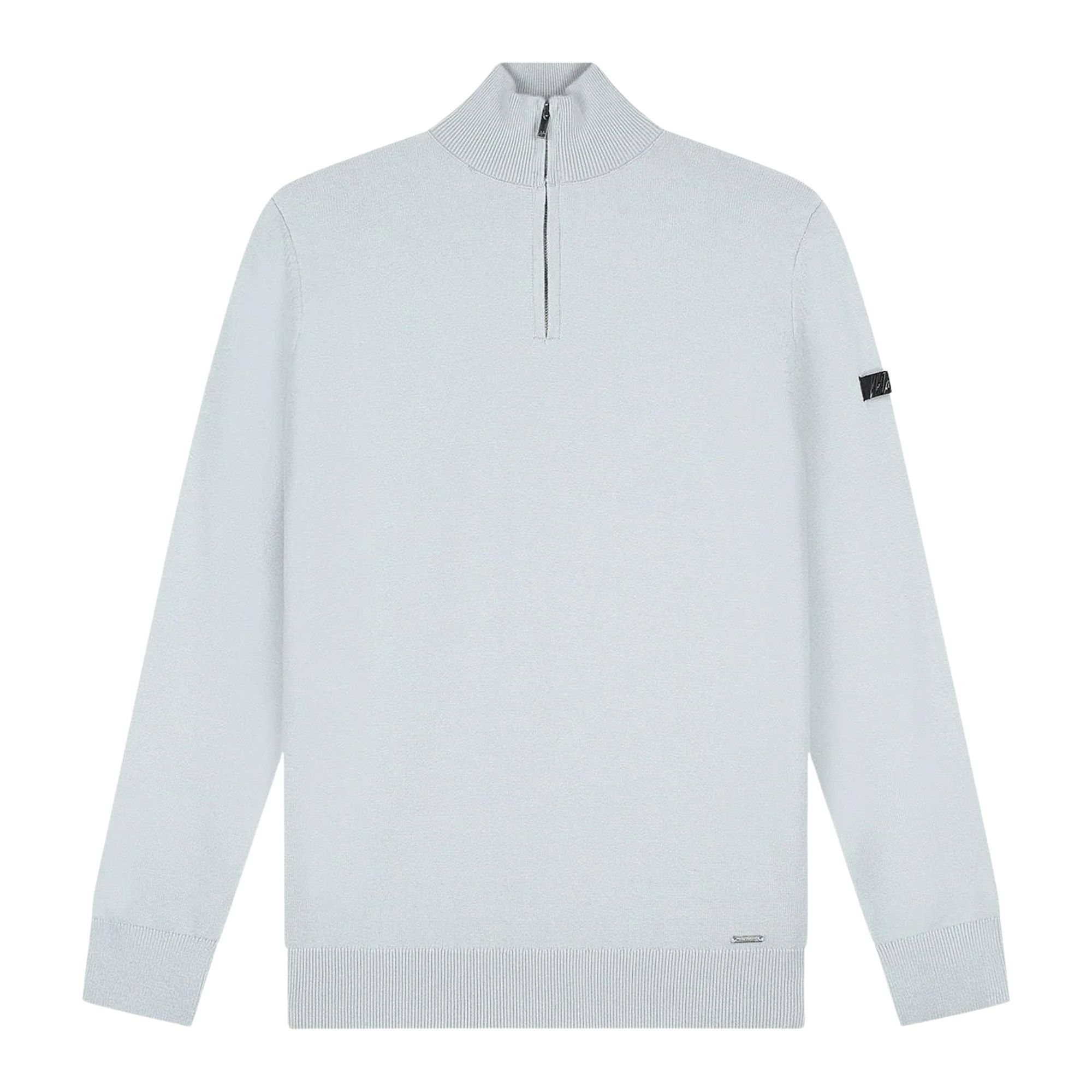Malelions Knitted 1/4 Zip Sweater Heren