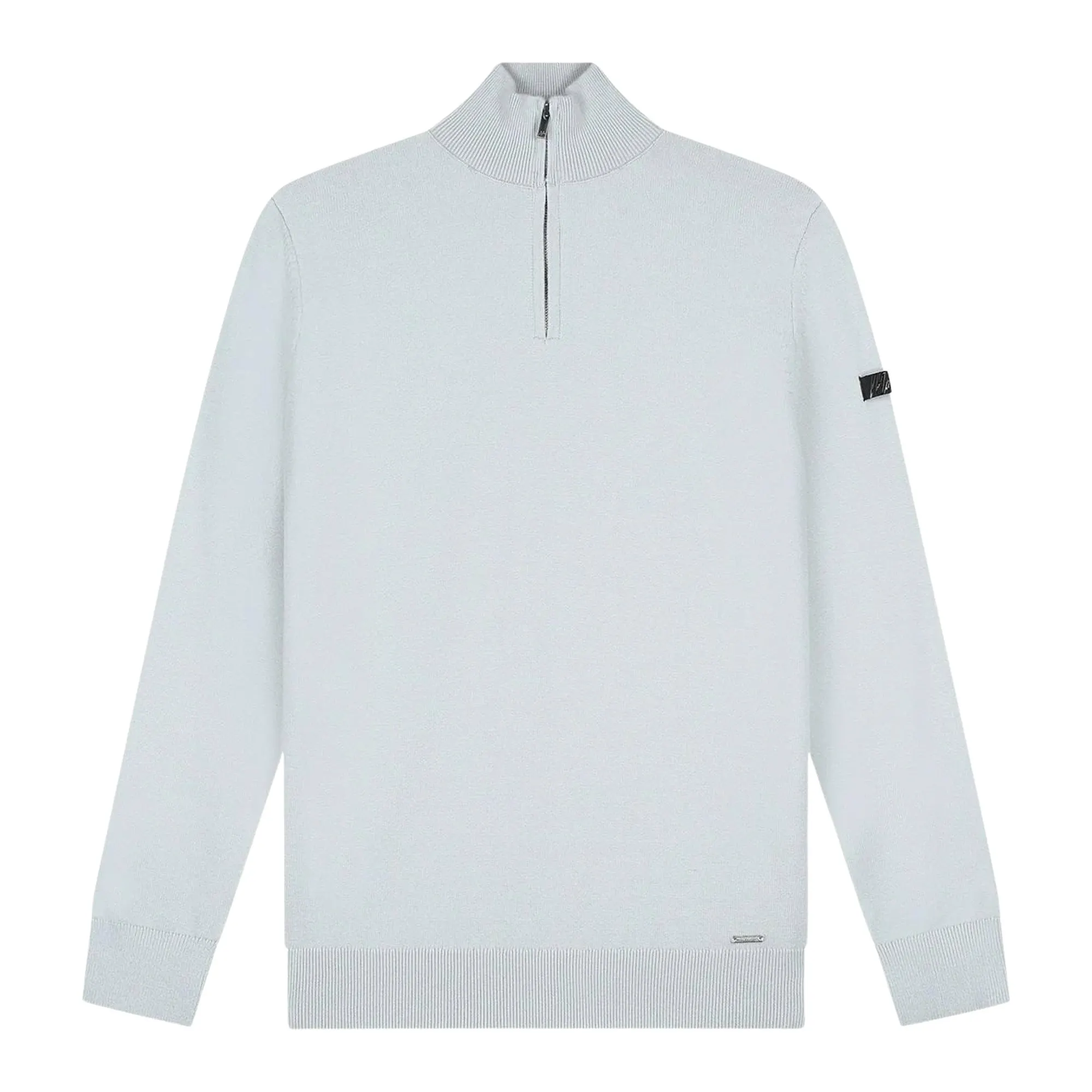 Malelions Knitted 1/4 Zip Sweater Heren