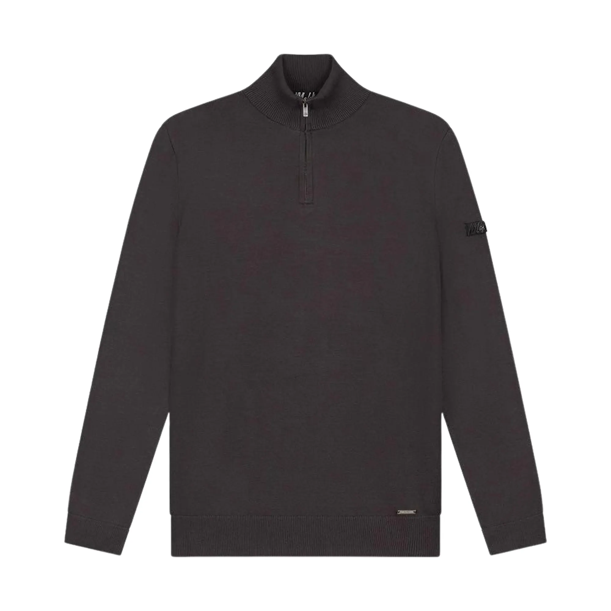 Malelions Knitted 1/4 Zip Sweater Heren