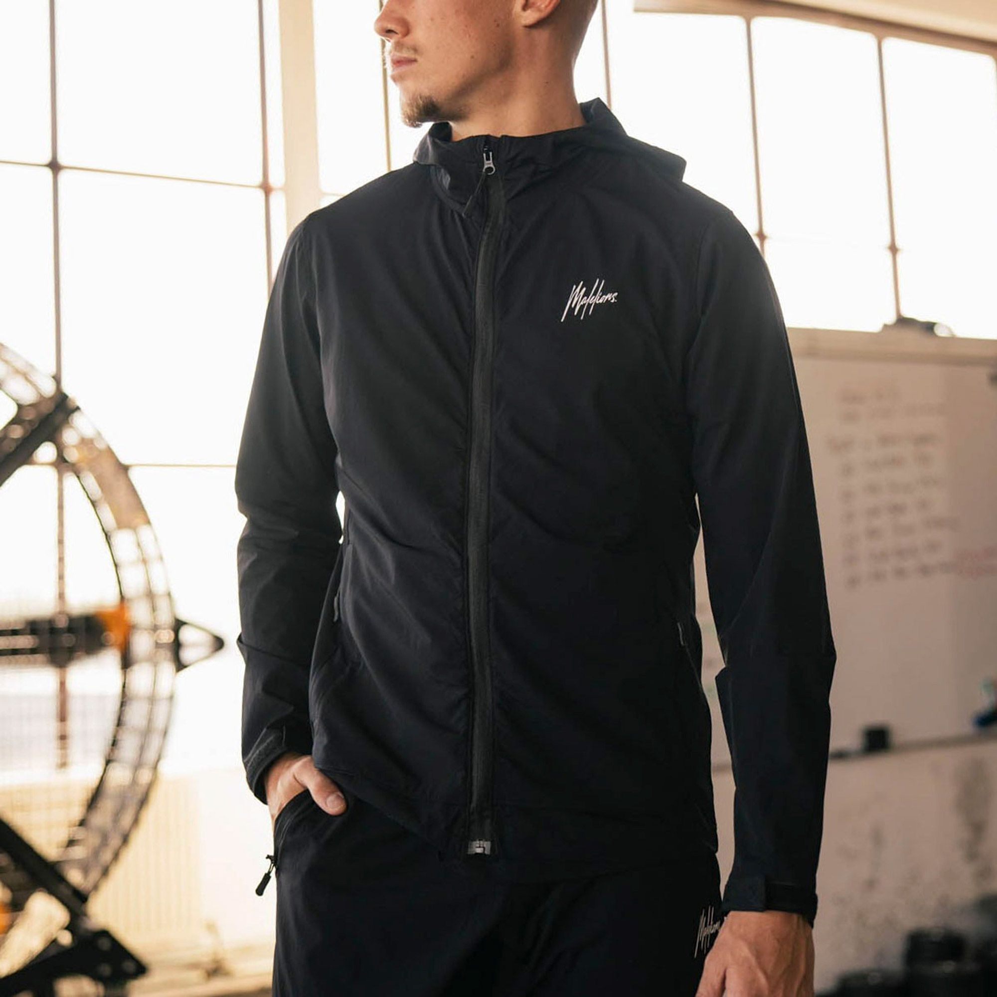 Malelions Sport Running Trainingsjacket Heren