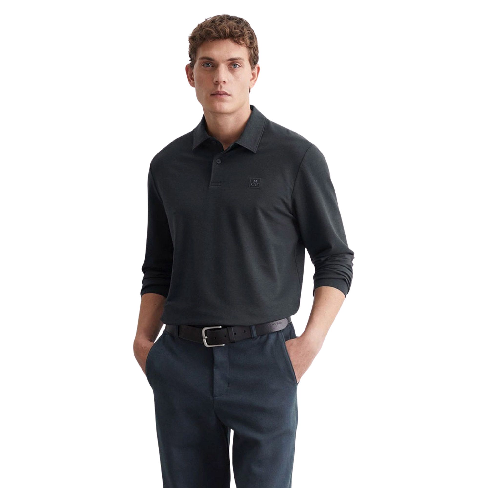 Marc O'Polo Longsleeve Polo Heren