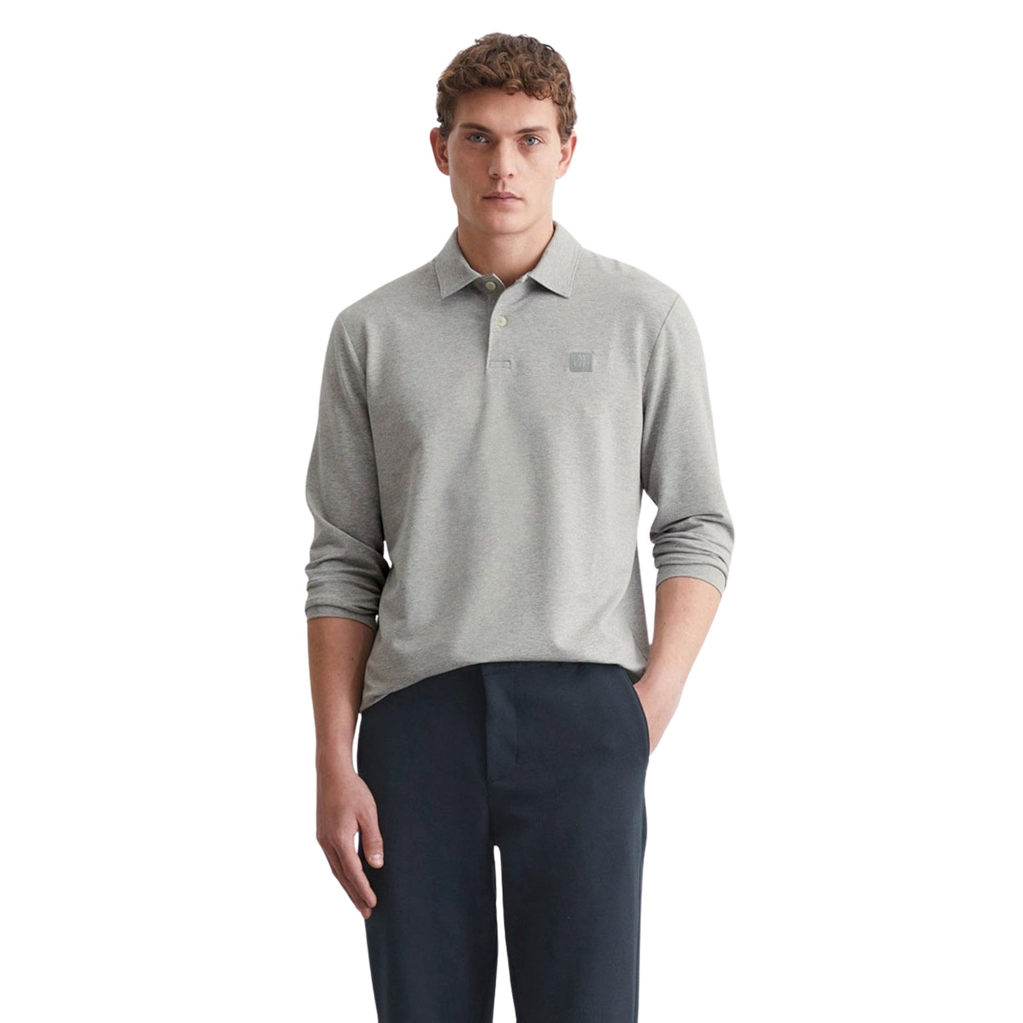 Marc O'Polo Longsleeve Polo Heren