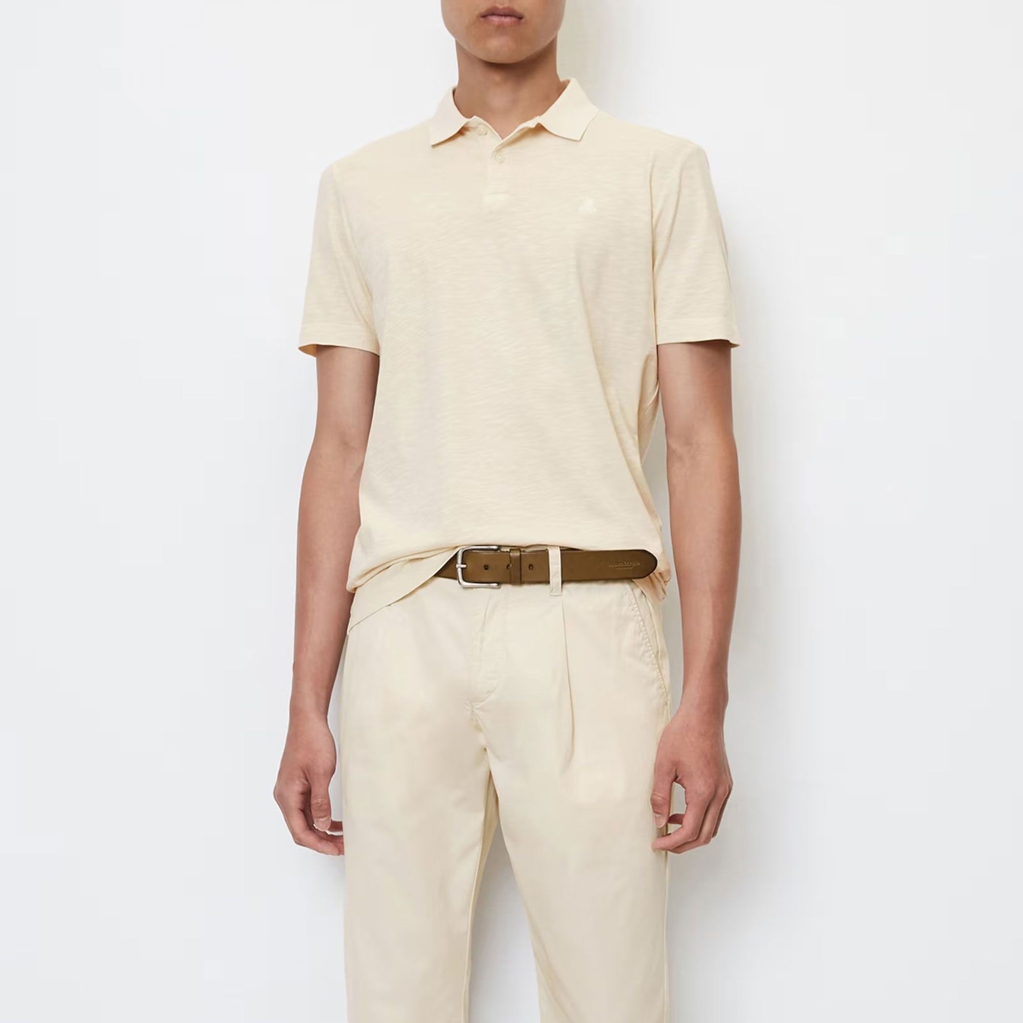 Marc O'Polo Slub Jersey Piqué Polo Heren