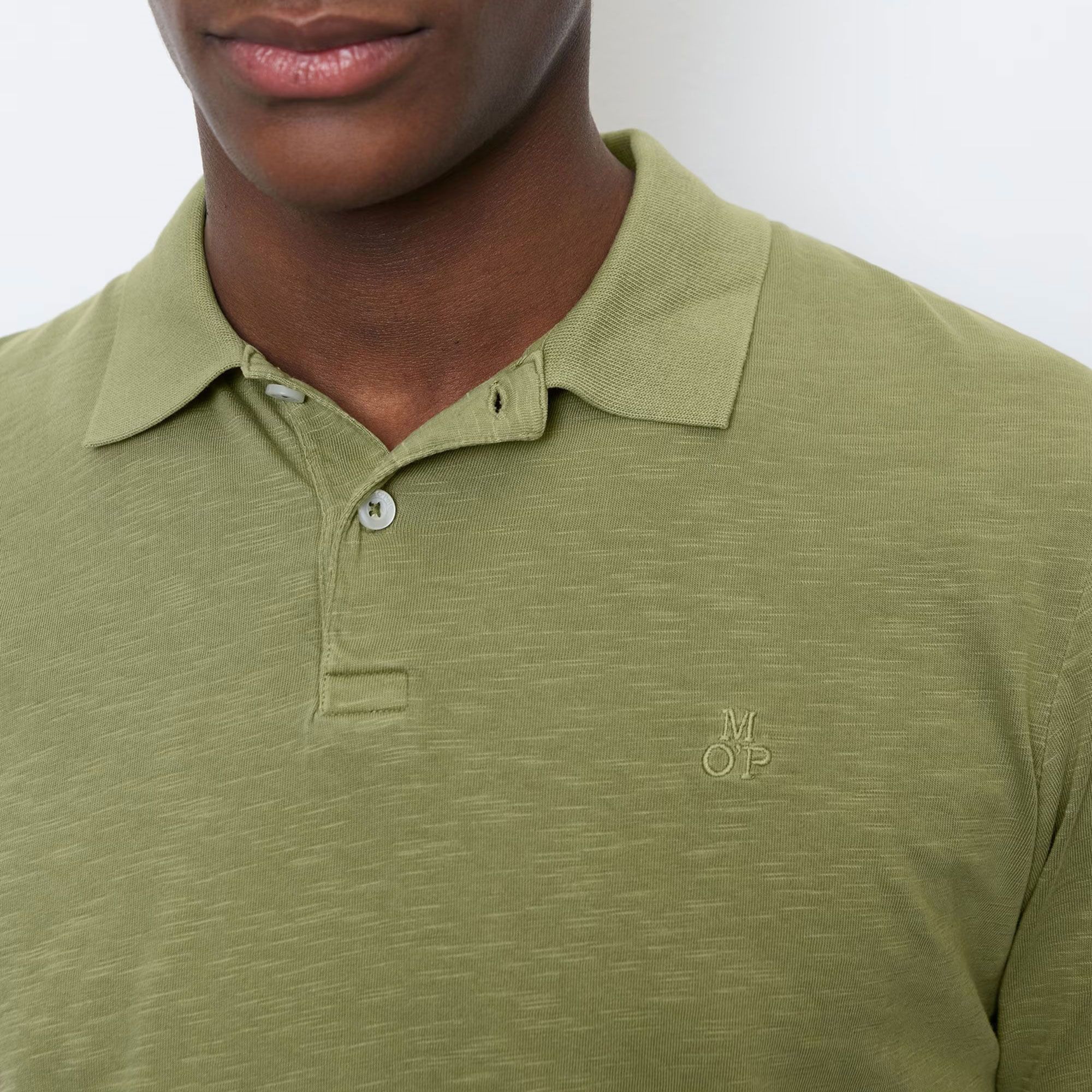 Marc O'Polo Slub Jersey Piqué Polo Heren
