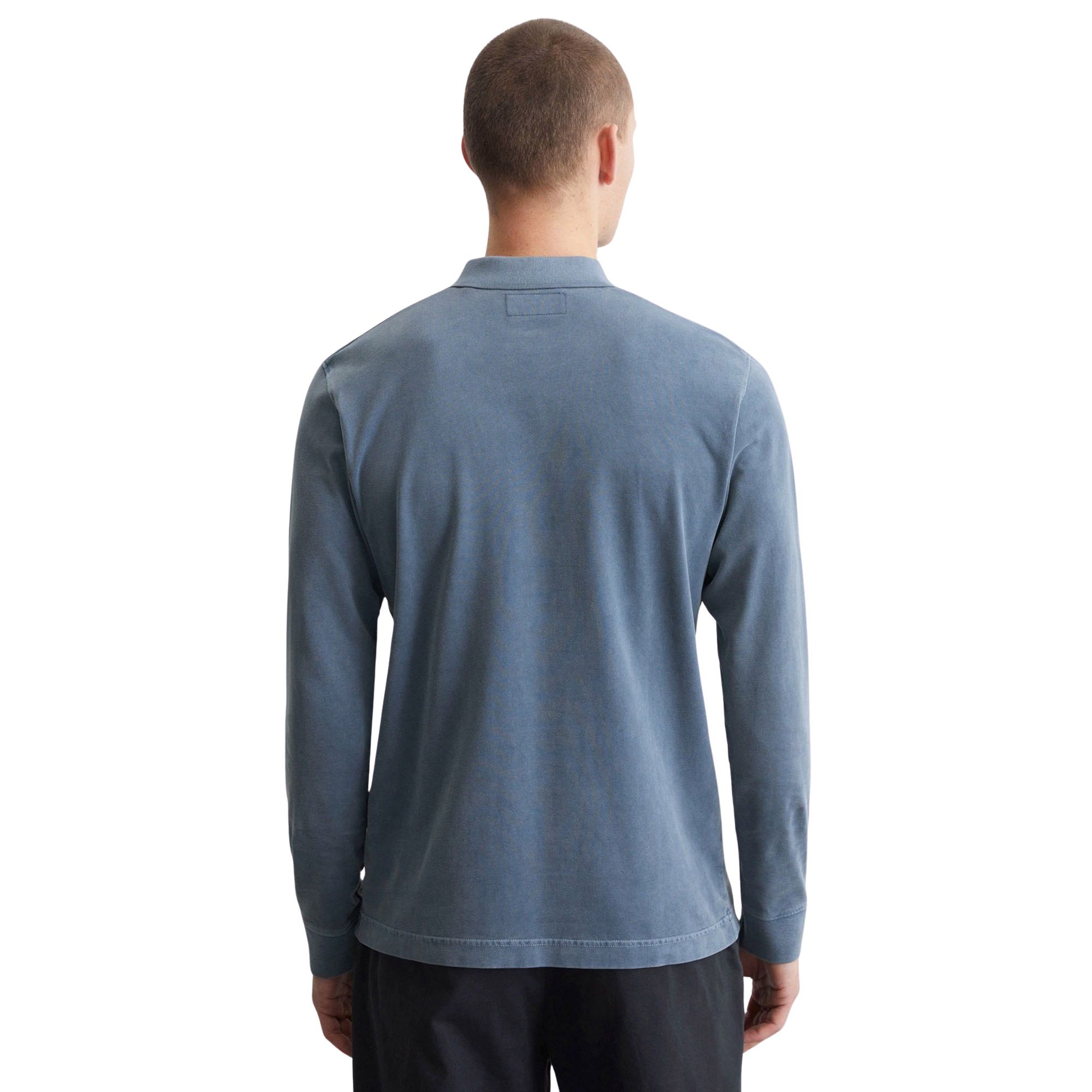 Marc O'Polo Jersey Longsleeve Polo Heren