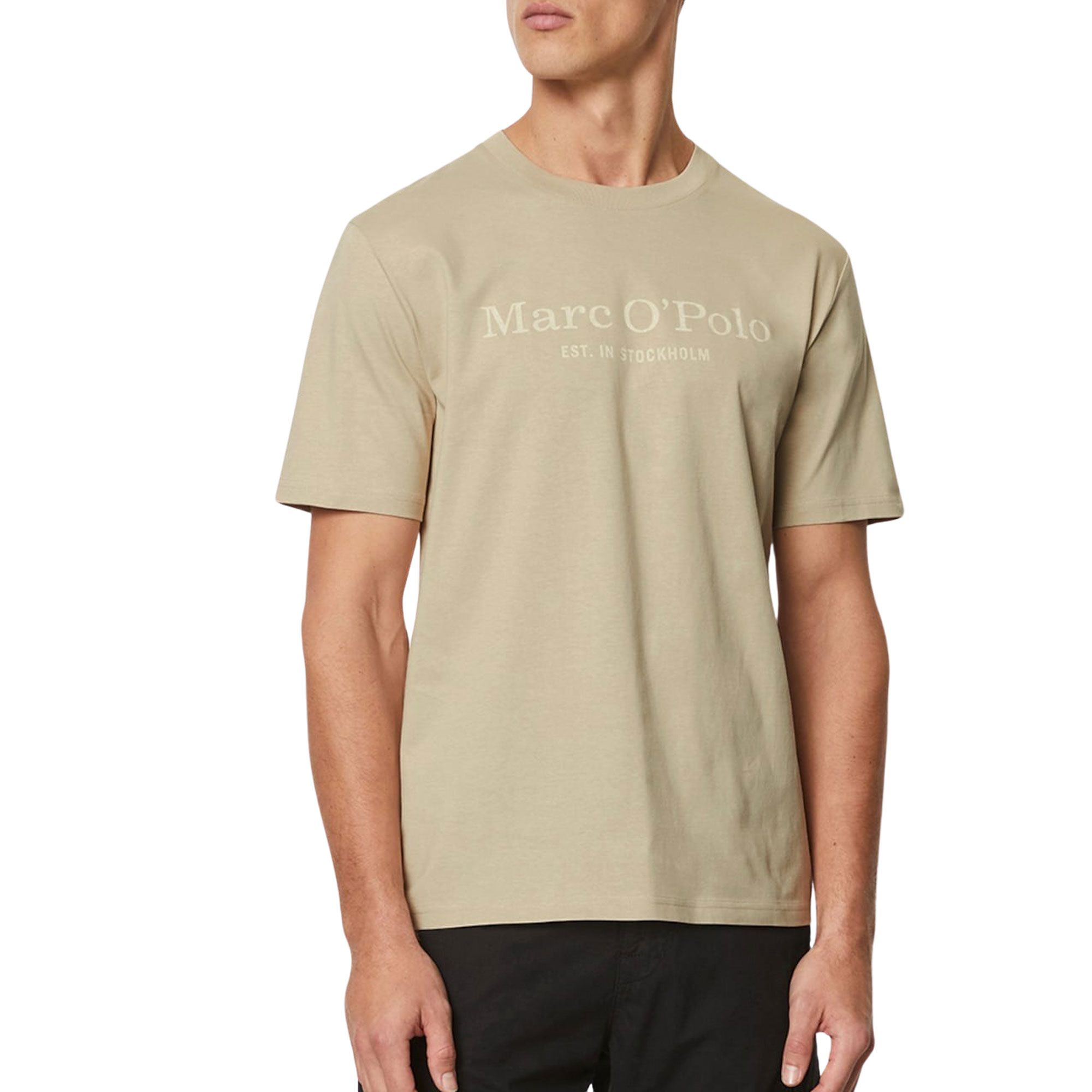 Marc O'Polo Regular Logo Crew Shirt Heren