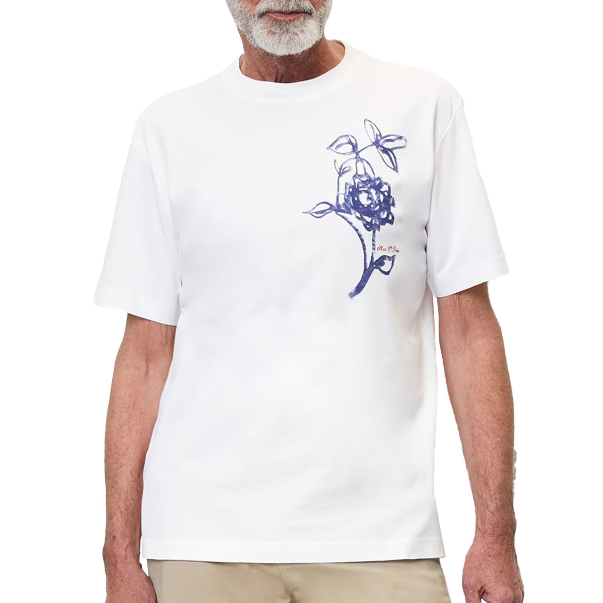 Marc O'Polo Flower Print Shirt Heren