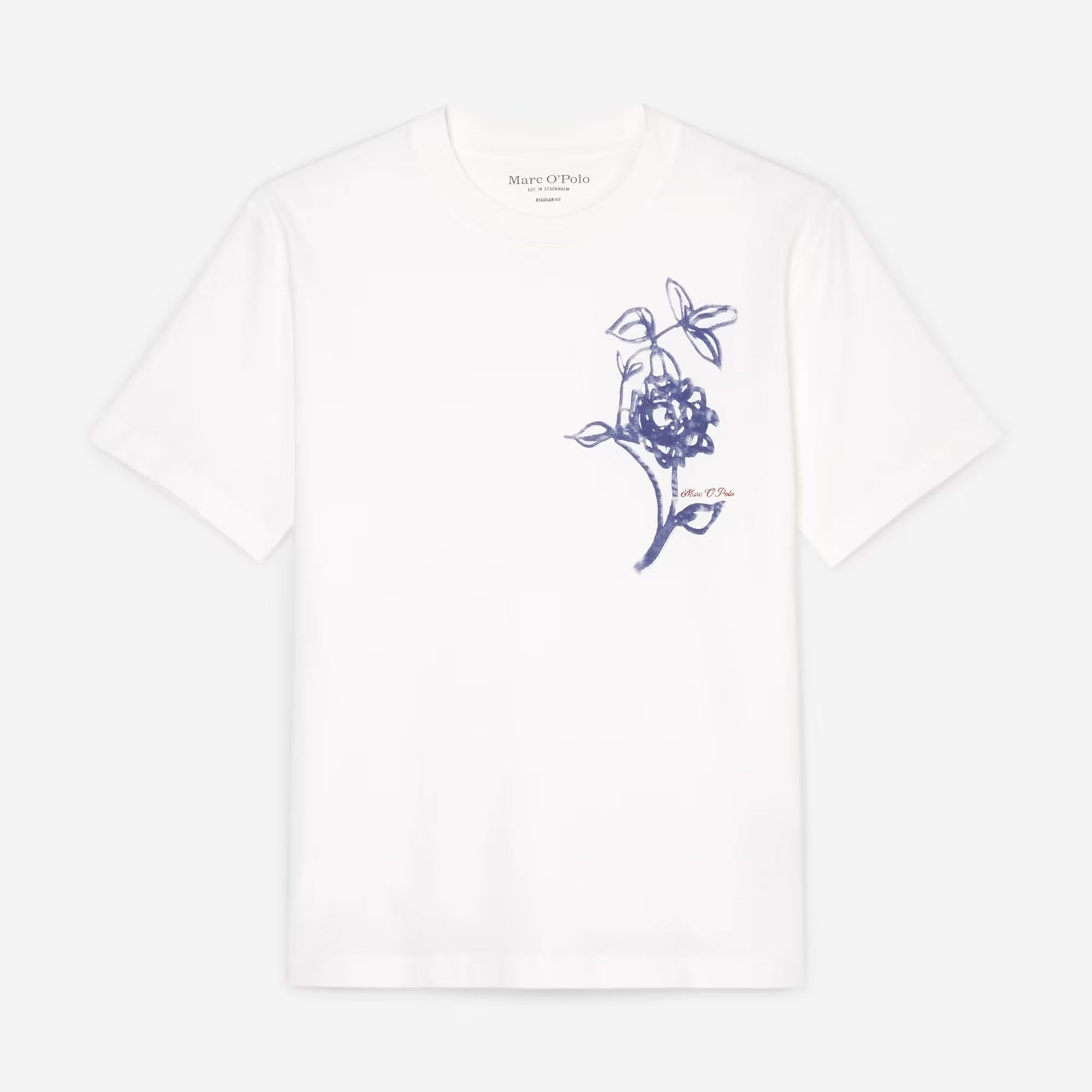 Marc O'Polo Flower Print Shirt Heren