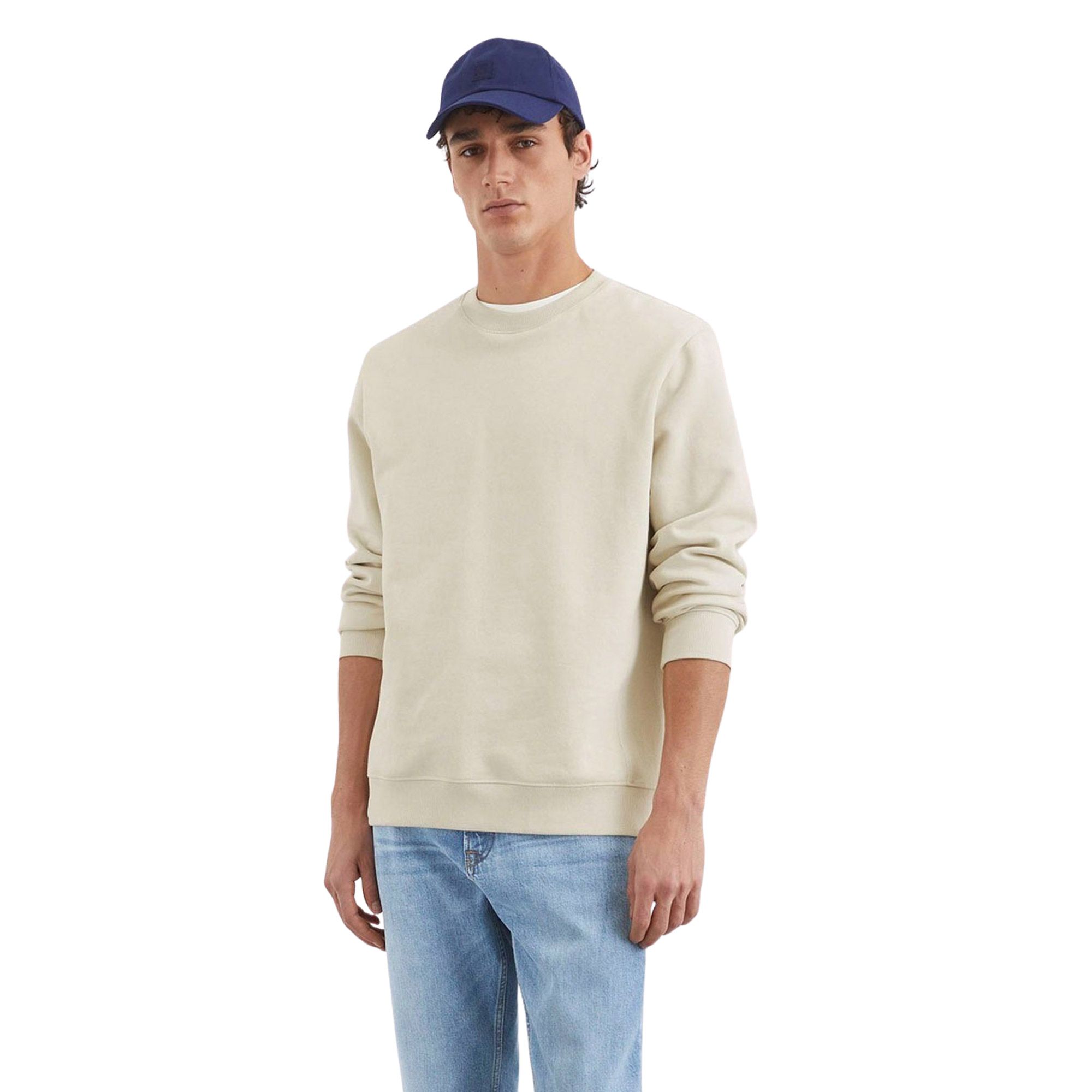 Marc O'Polo Regular Logoprint Crewneck Sweater Heren