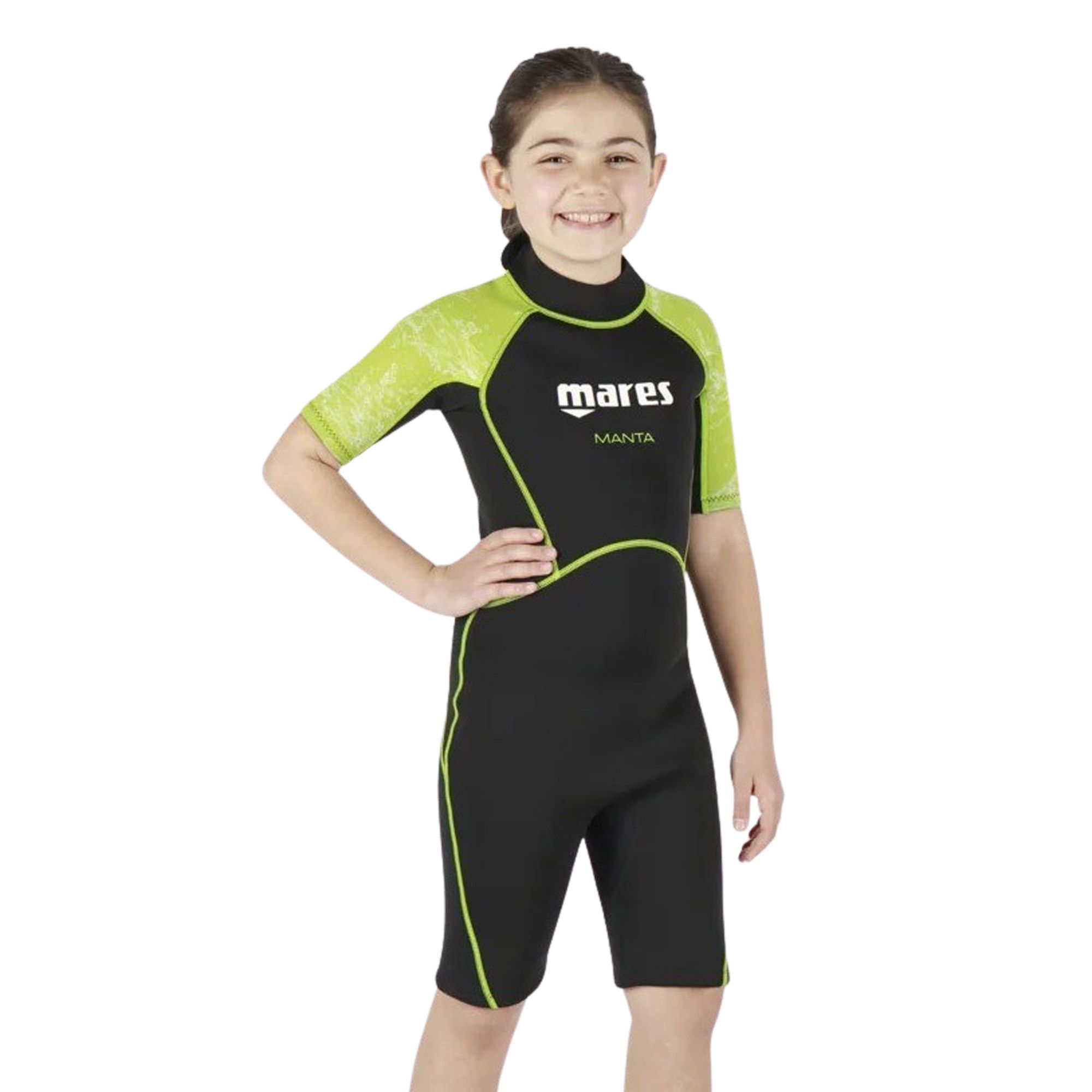 Mares Manta 2,2mm Back Zip Shorty Wetsuit Junior