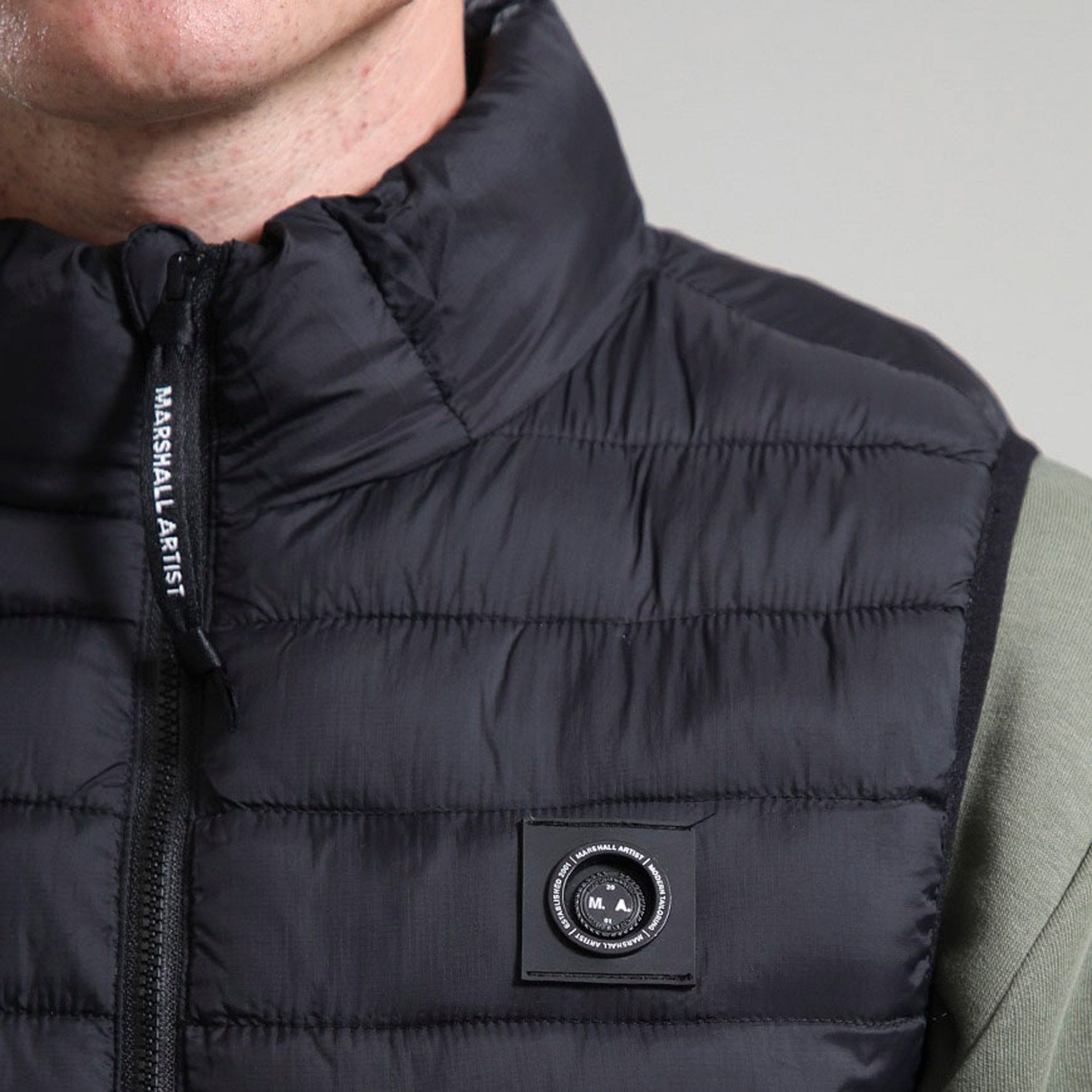 Marshall Artist Oakdale Bubble Bodywarmer Heren