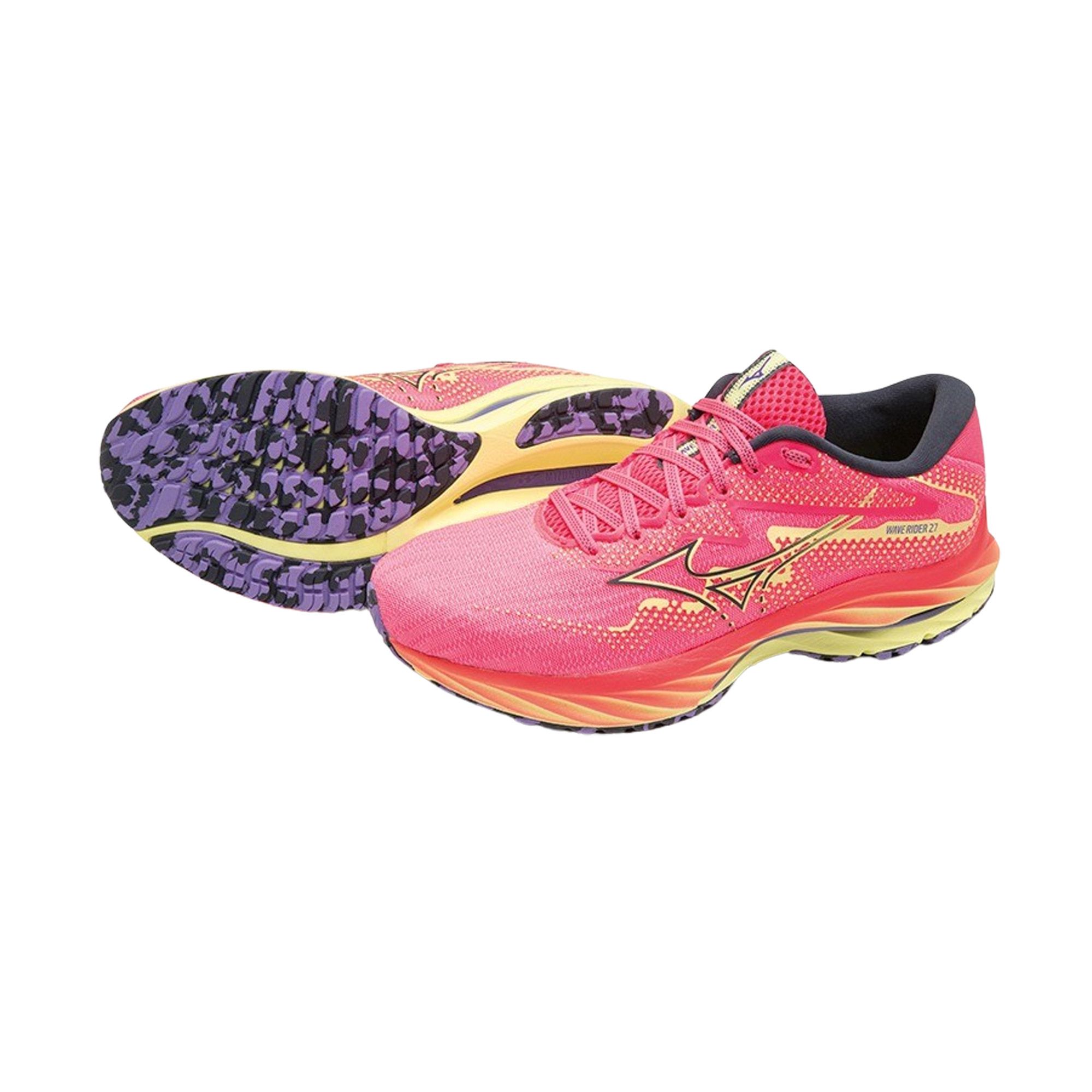 Mizuno Wave Rider 27 Hardloopschoenen Dames