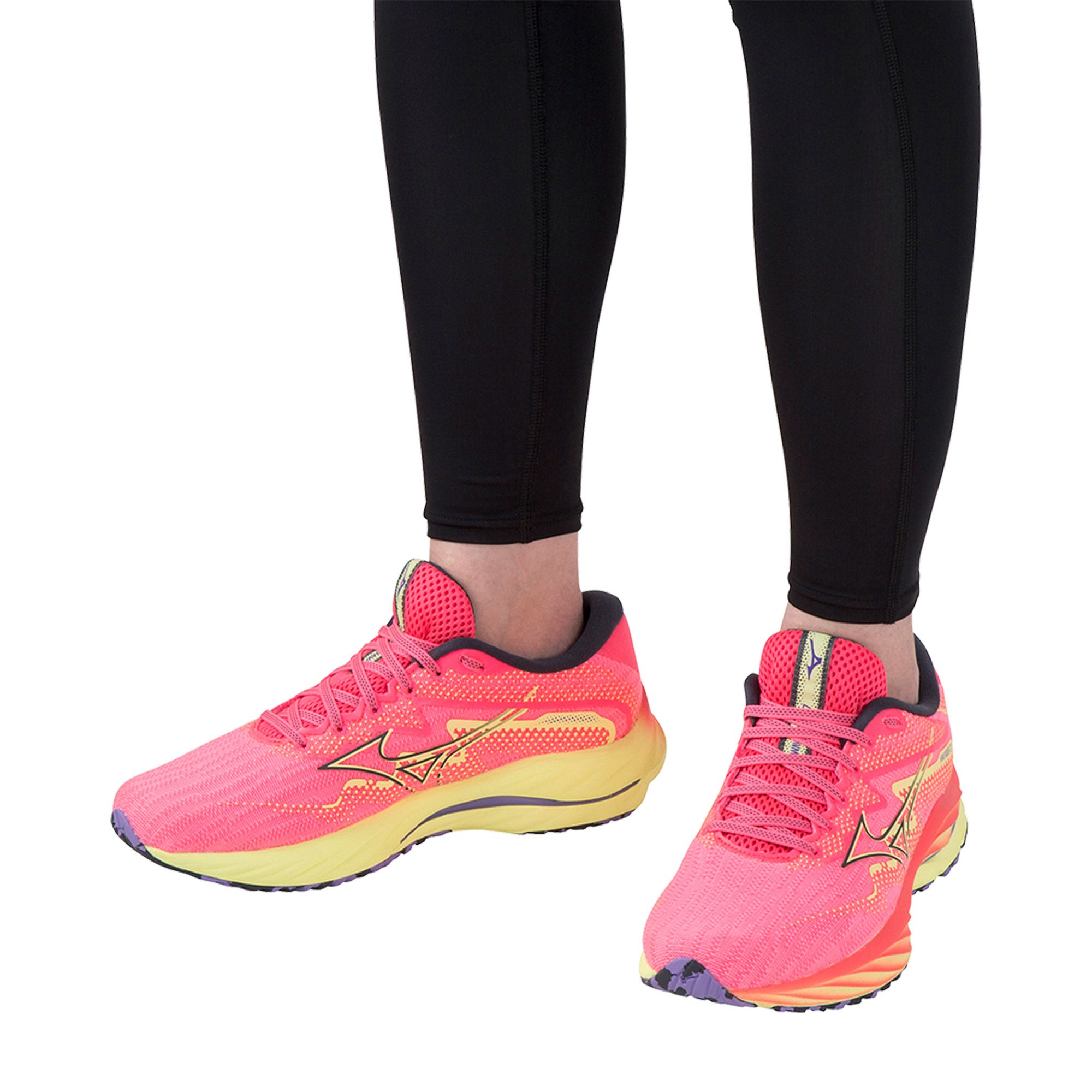 Mizuno Wave Rider 27 Hardloopschoenen Dames