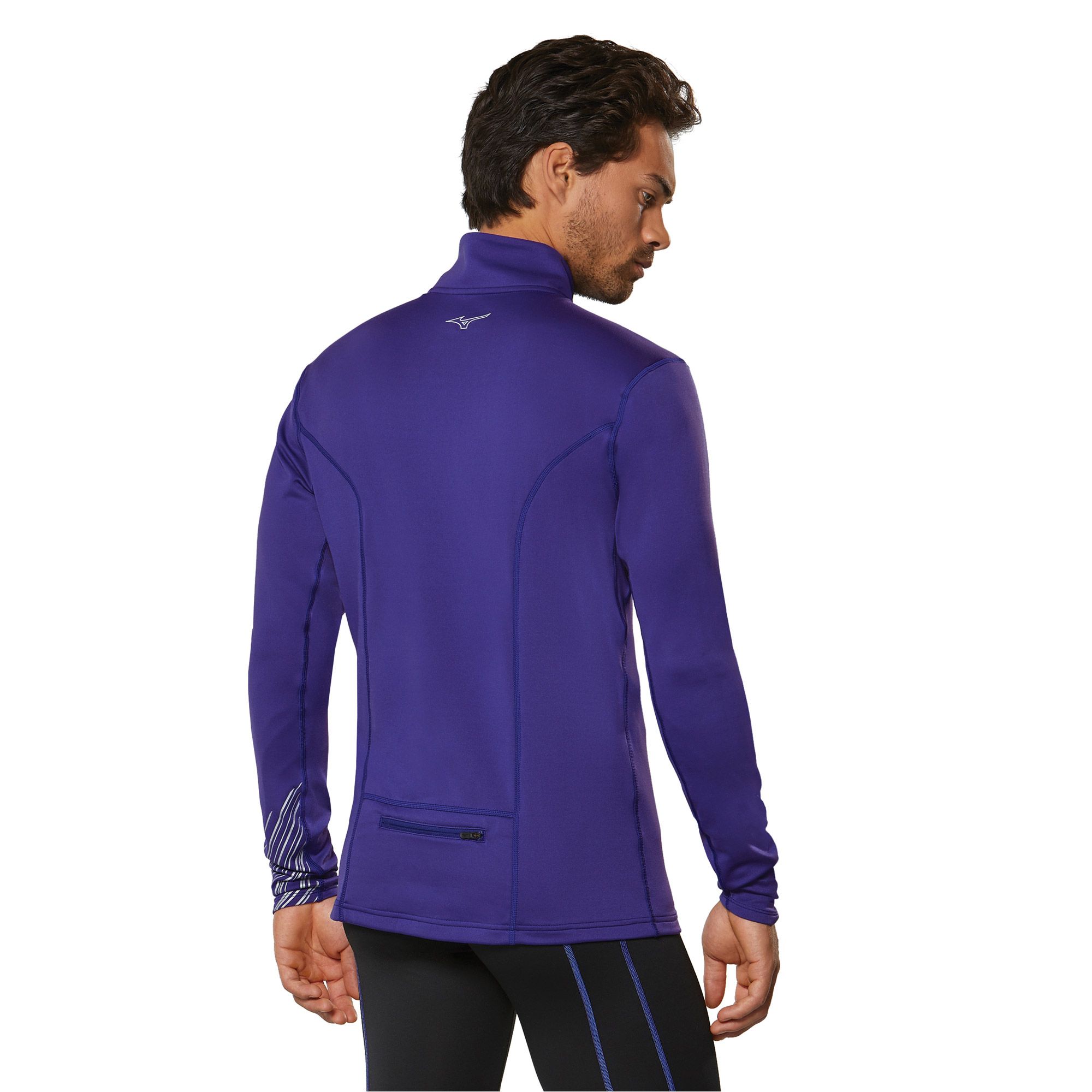 Mizuno Warmalite HZ Longsleeve Hardloopshirt Heren