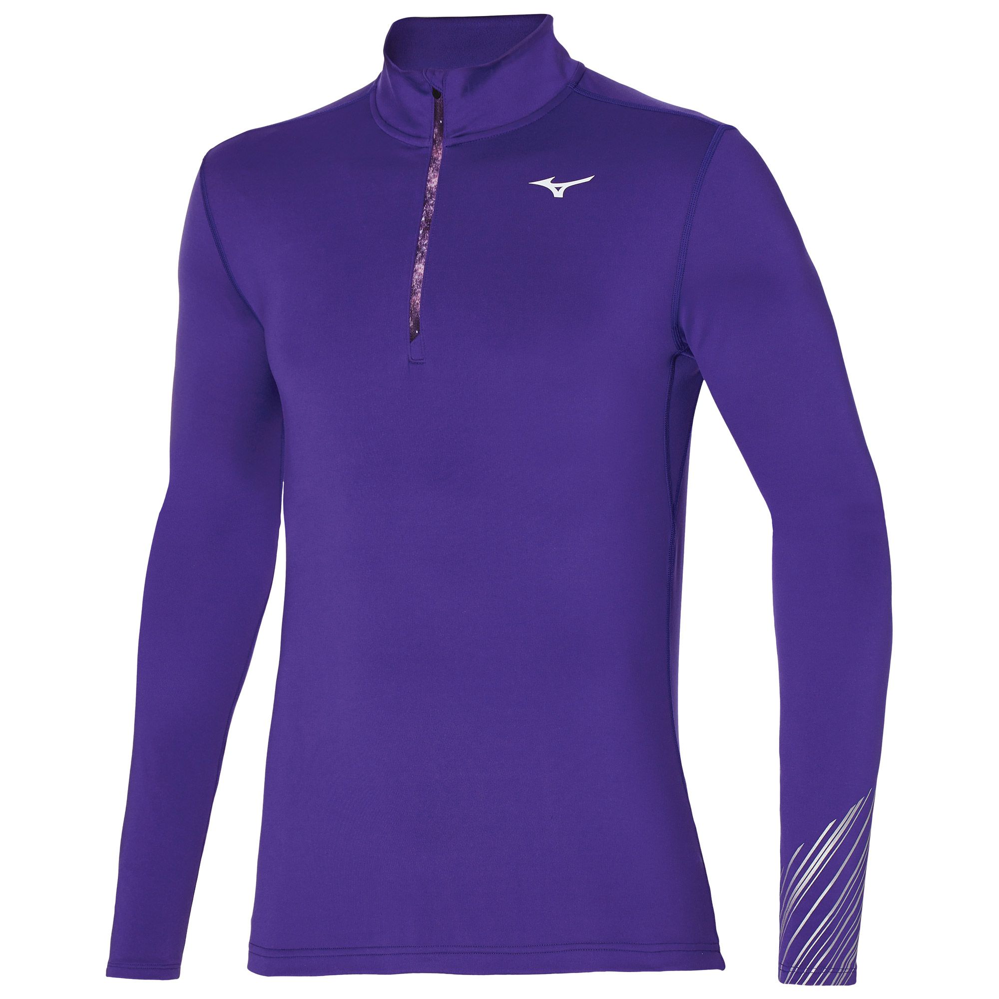 Mizuno Warmalite HZ Longsleeve Hardloopshirt Heren