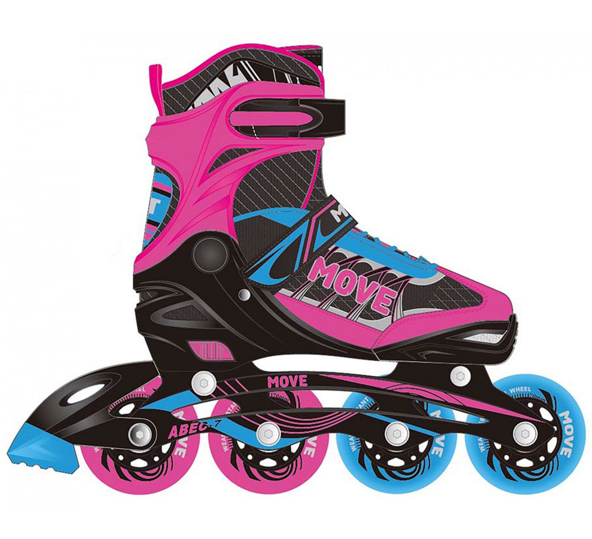 Move Fast Girl Skates Junior (verstelbaar)