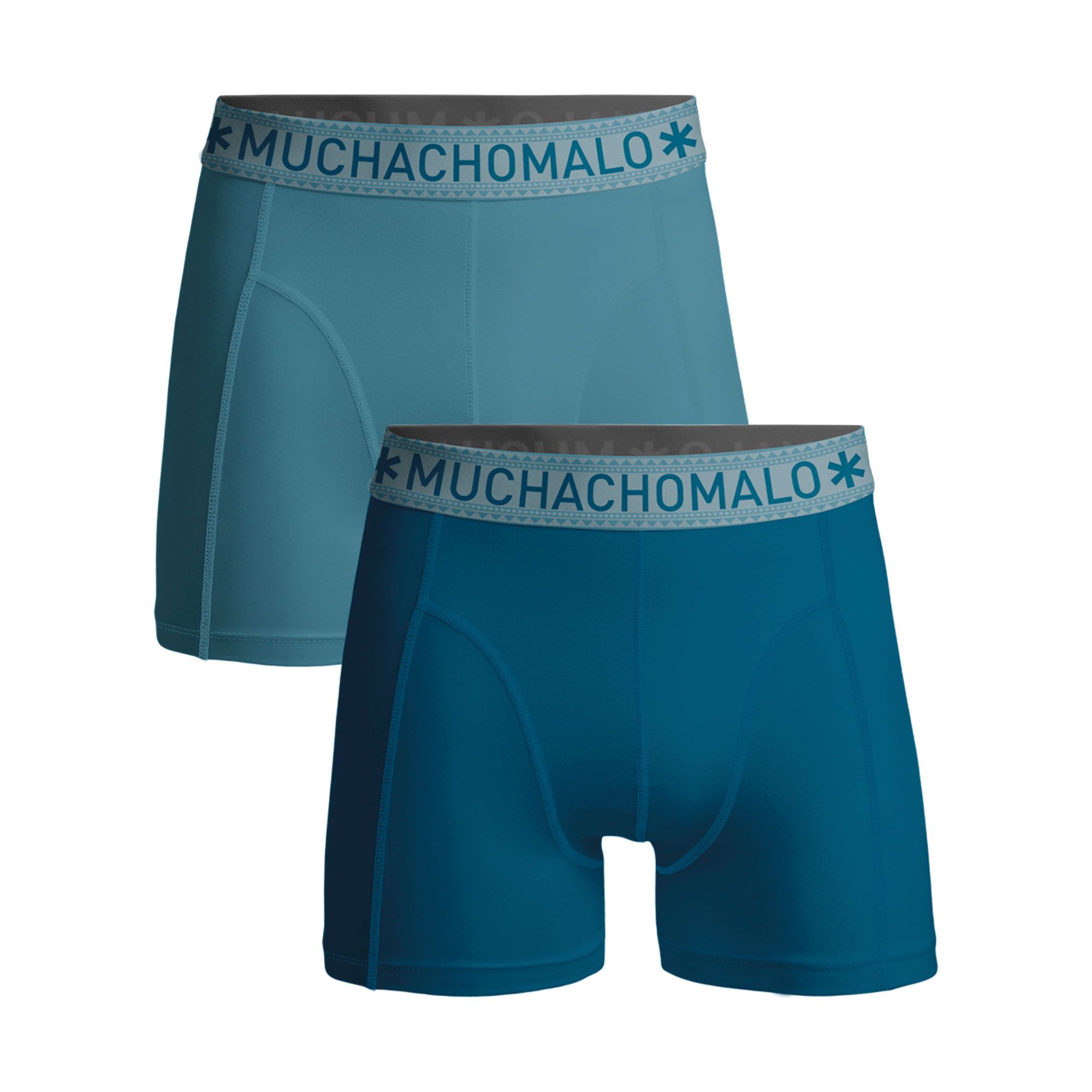 Lot De 2 Boxers Homme Muchachomalo - Coton 95%, Coupe Classique, Taille élastique, Imprimés
