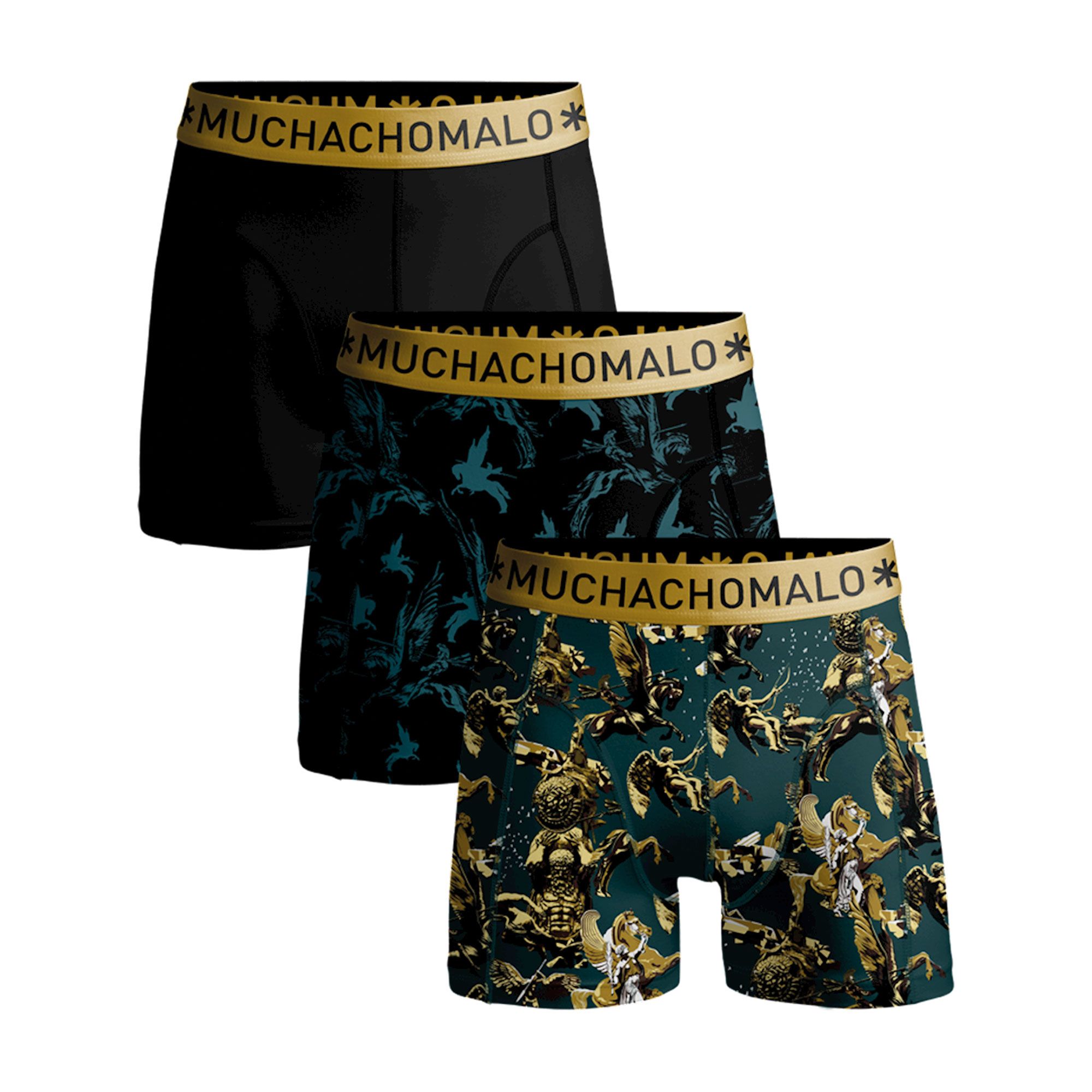 Muchachomalo Statuebattle Boxershorts Heren (3-pack)