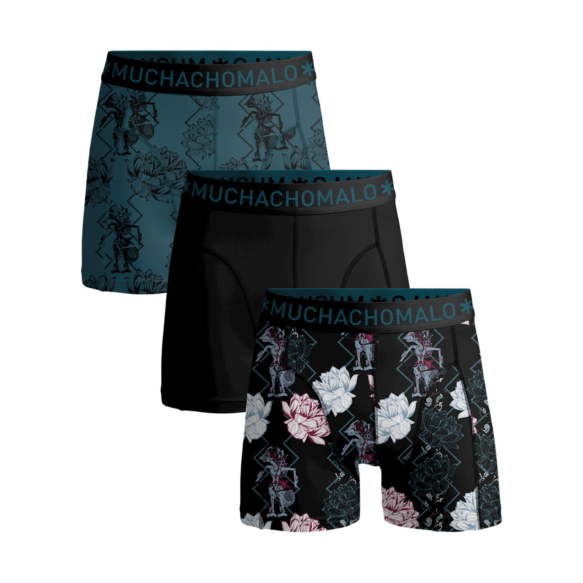 Muchachomalo Batik Boxershorts Heren (3-pack)