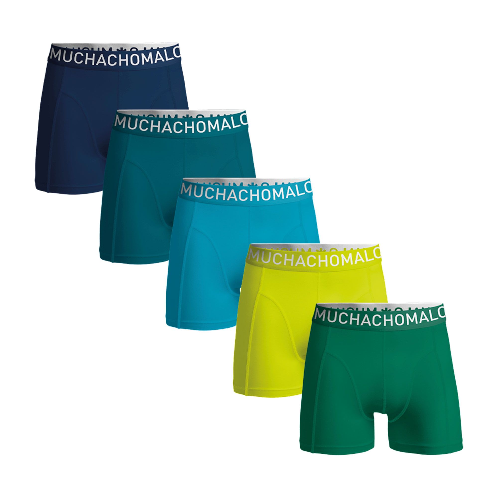Muchachomalo Boxer Uomo In Cotone - Confezione 2 Mutande - Vestibilità Regolare E Cuciture Piatte