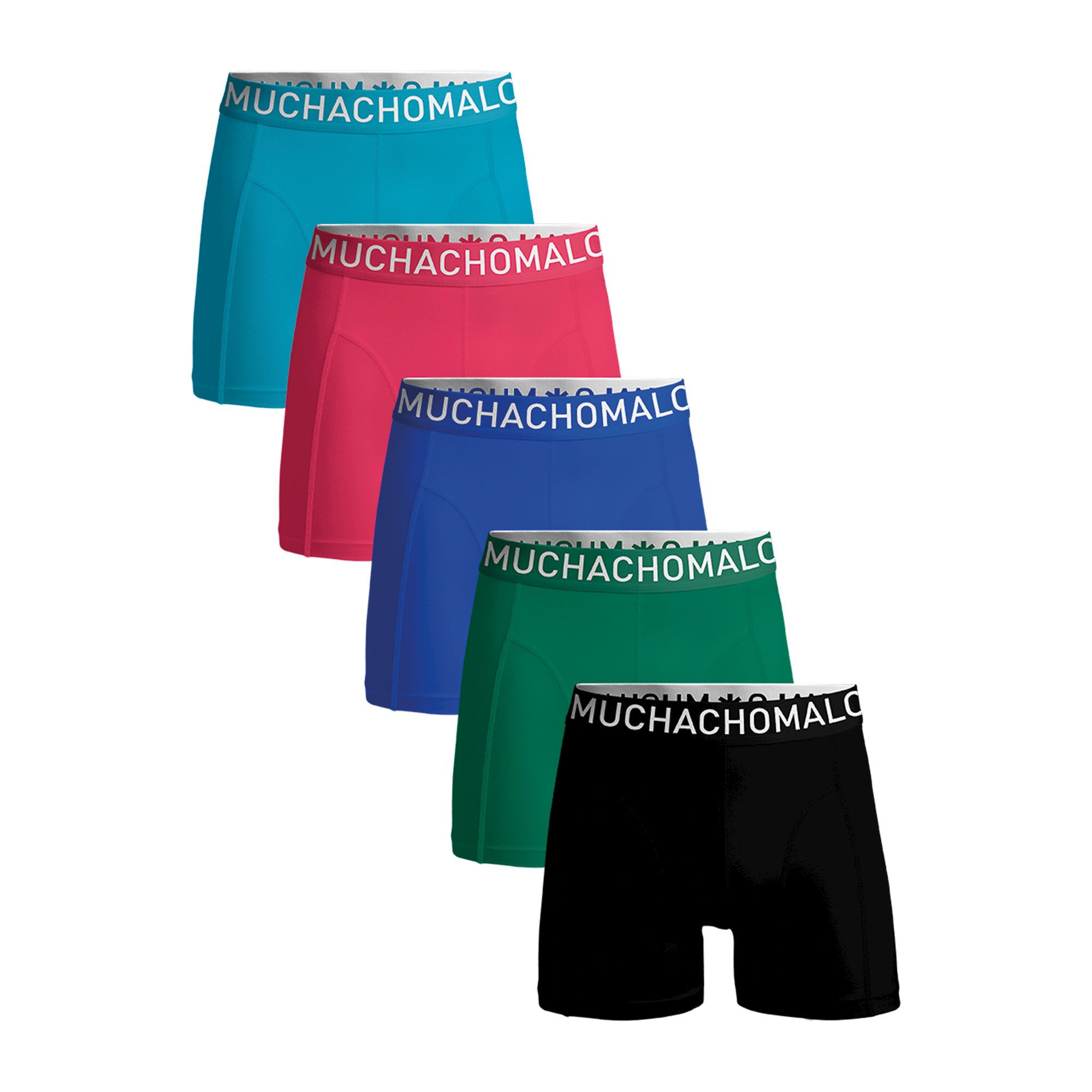 Muchachomalo Solid Boxers Heren (5-pack)