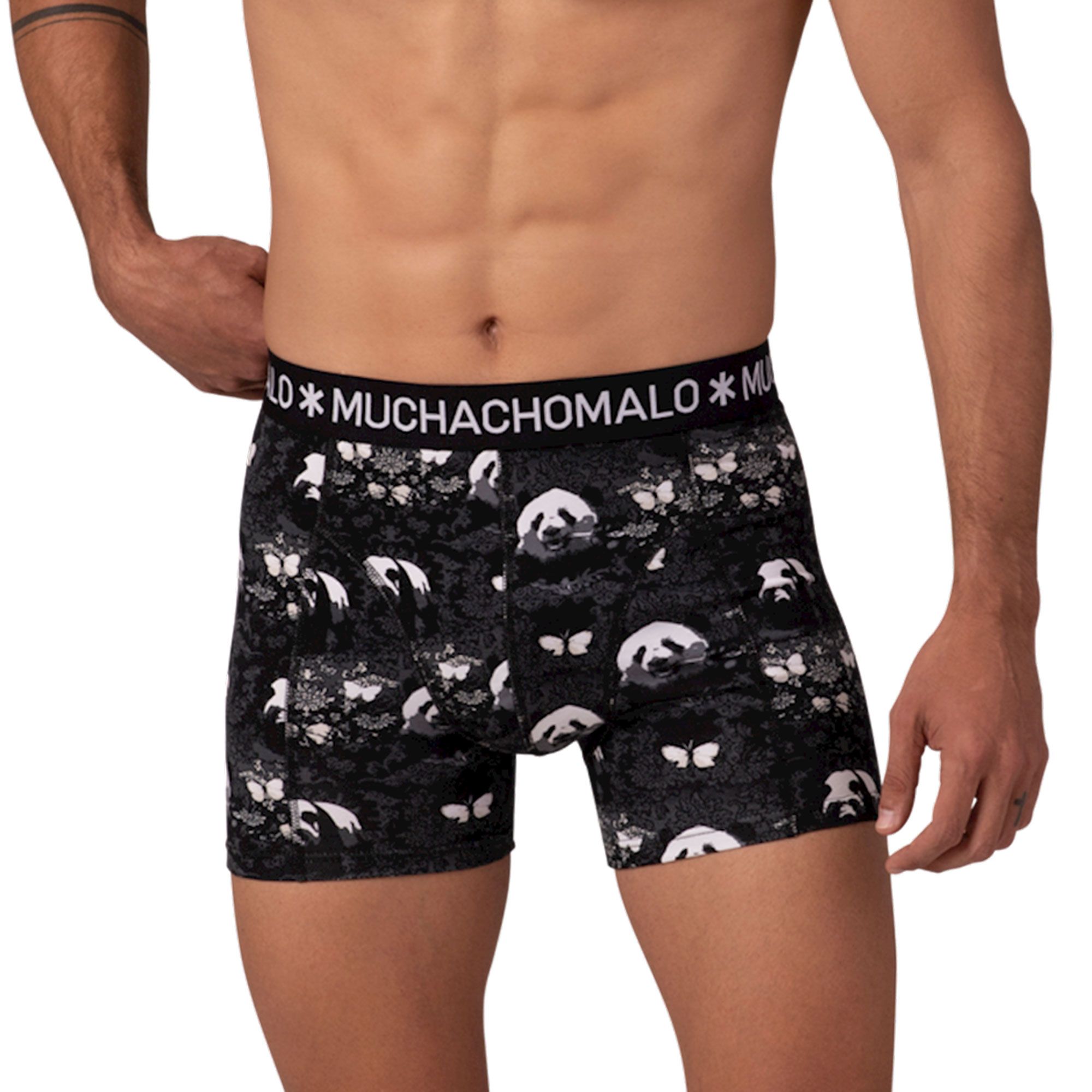 Muchachomalo Golden Solid Boxershorts Heren (12-pack)