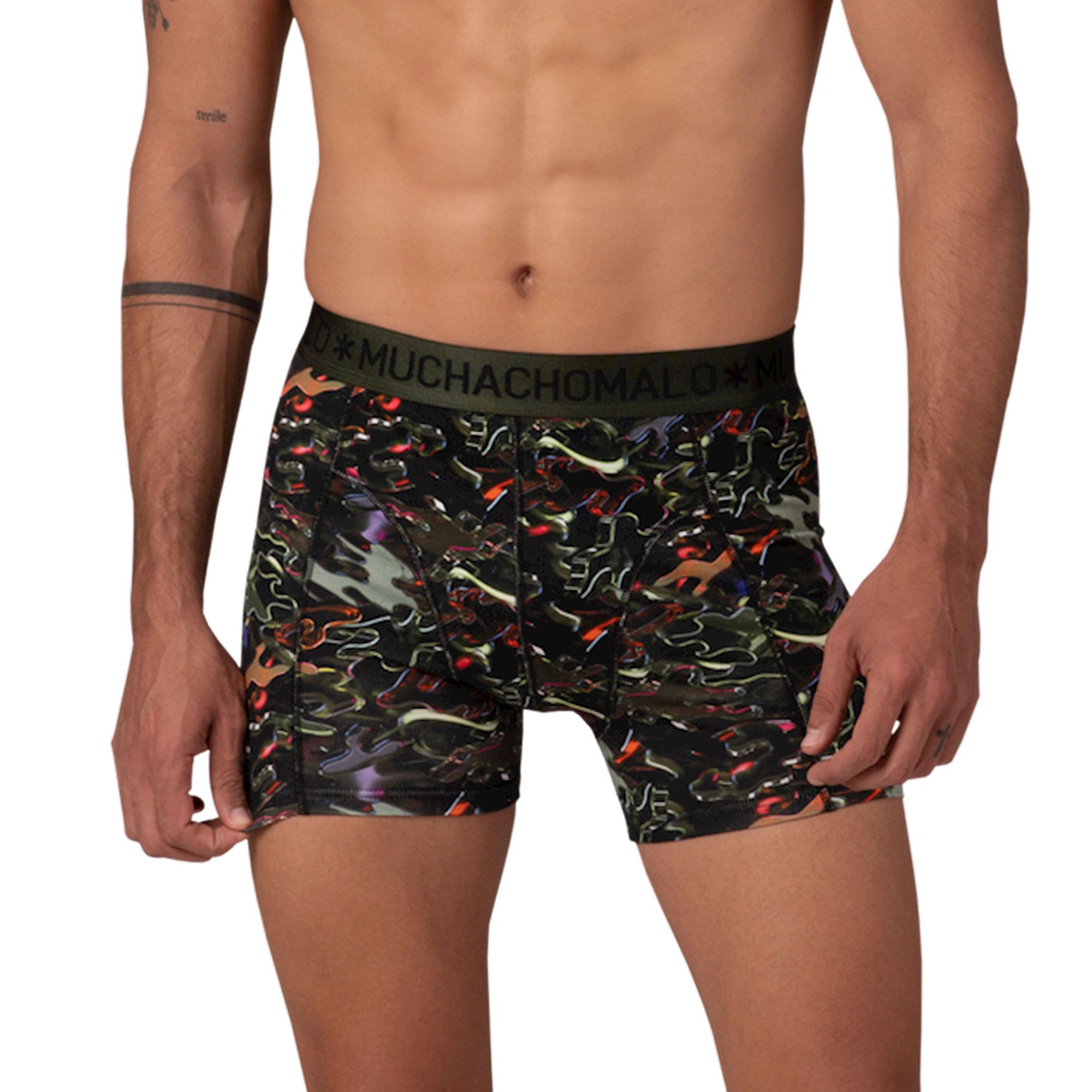 Muchachomalo Golden Solid Boxershorts Heren (12-pack)