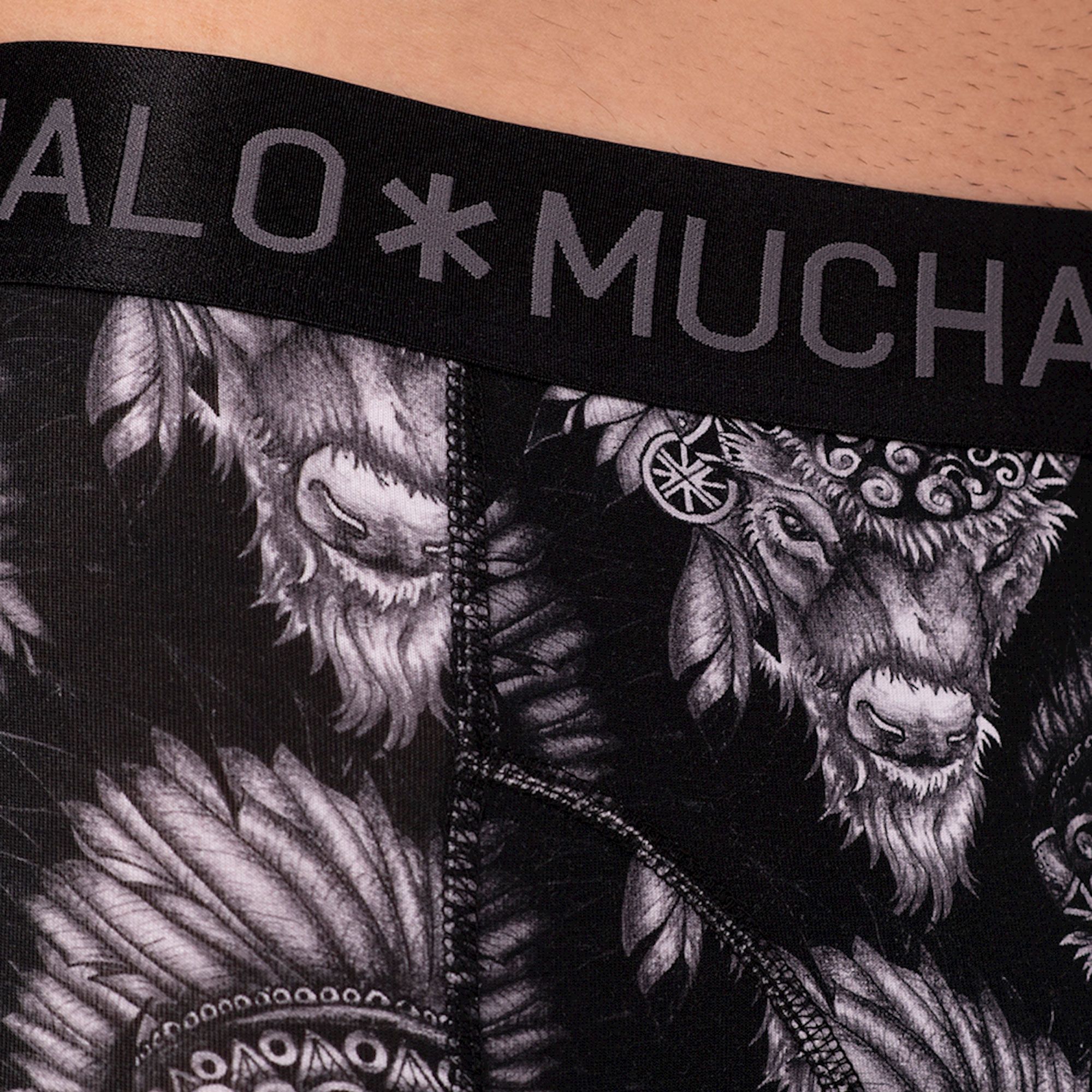 Muchachomalo Bison Boxershorts Heren (2-pack)