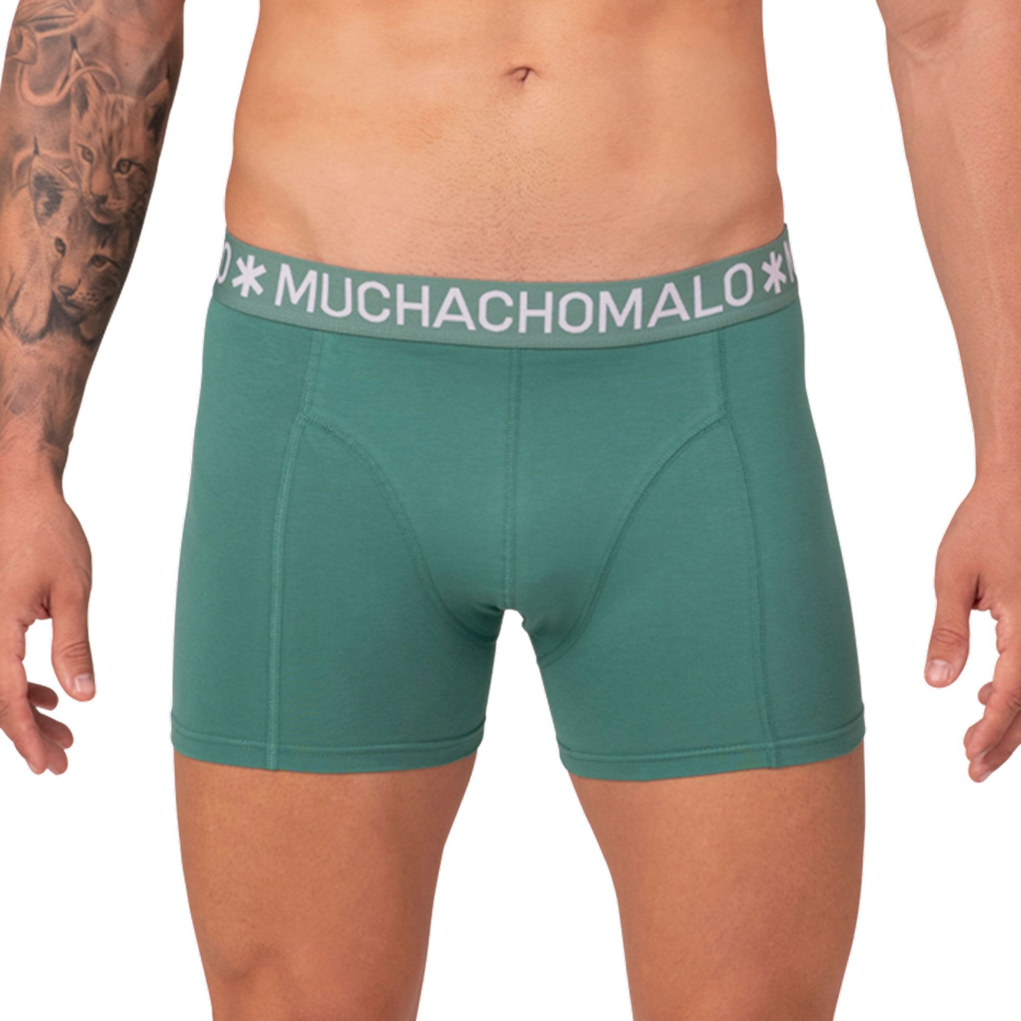 Muchachomalo Solid Boxershorts Heren (6-pack)