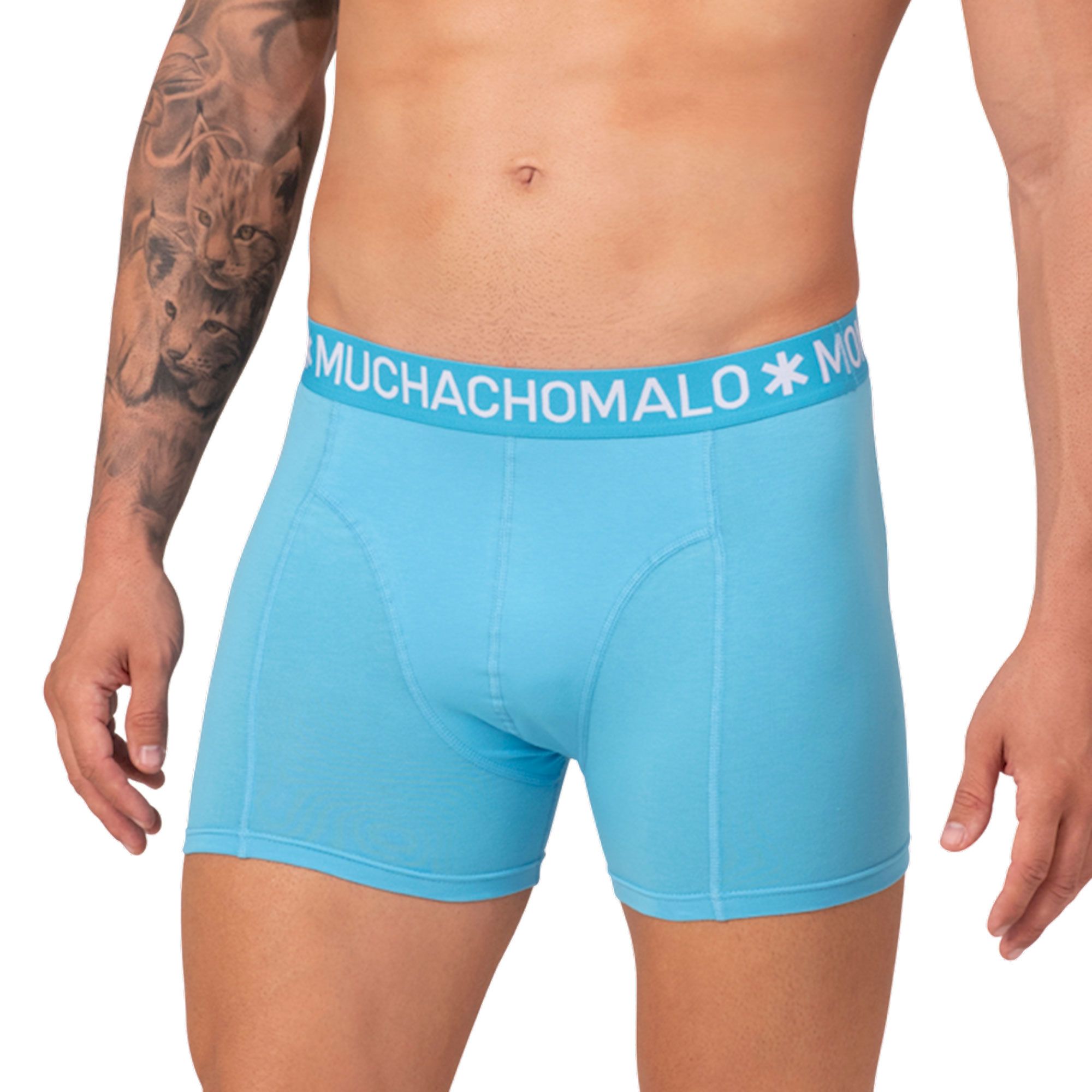 Muchachomalo Solid Boxershorts Heren (6-pack)