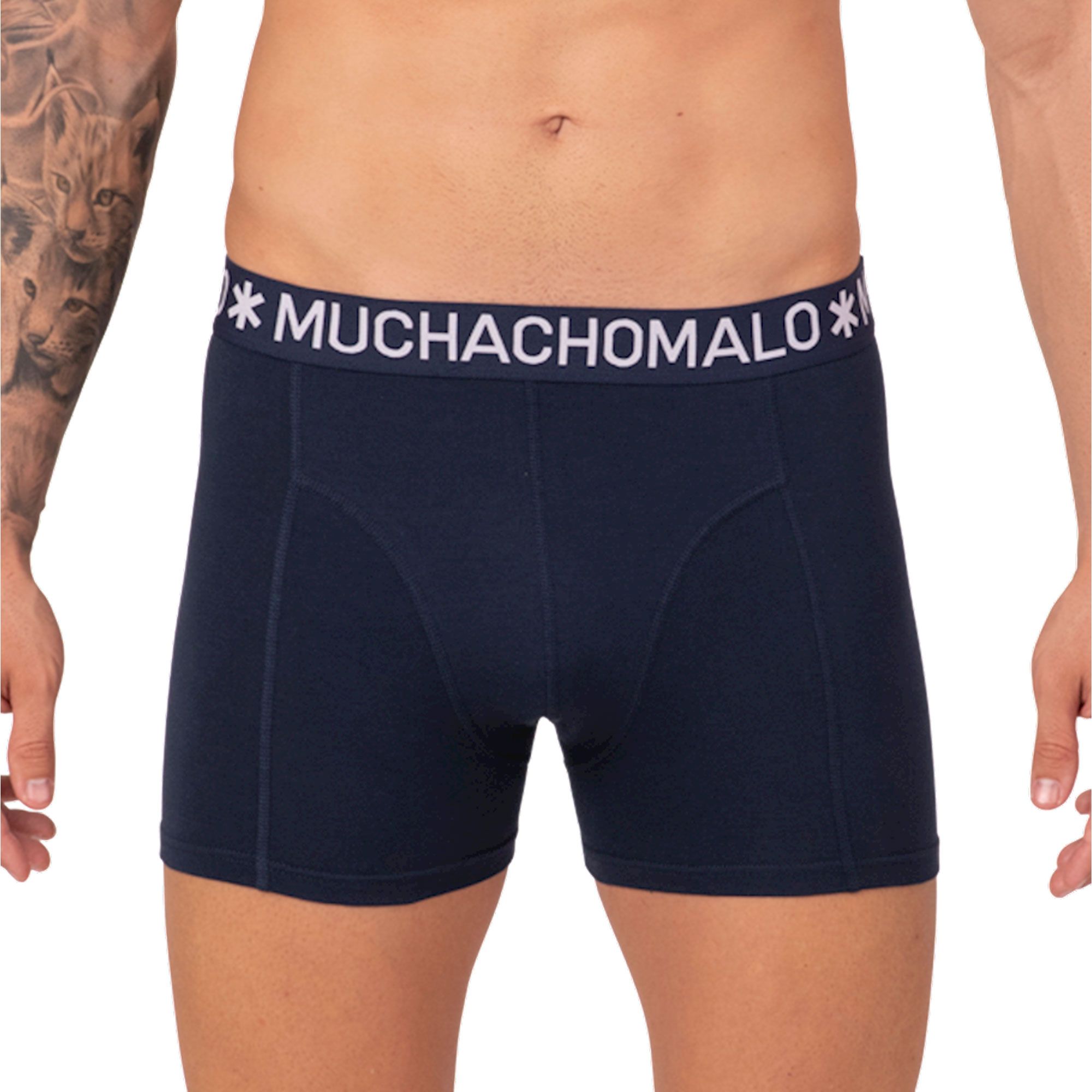Muchachomalo Solid Boxershorts Heren (6-pack)