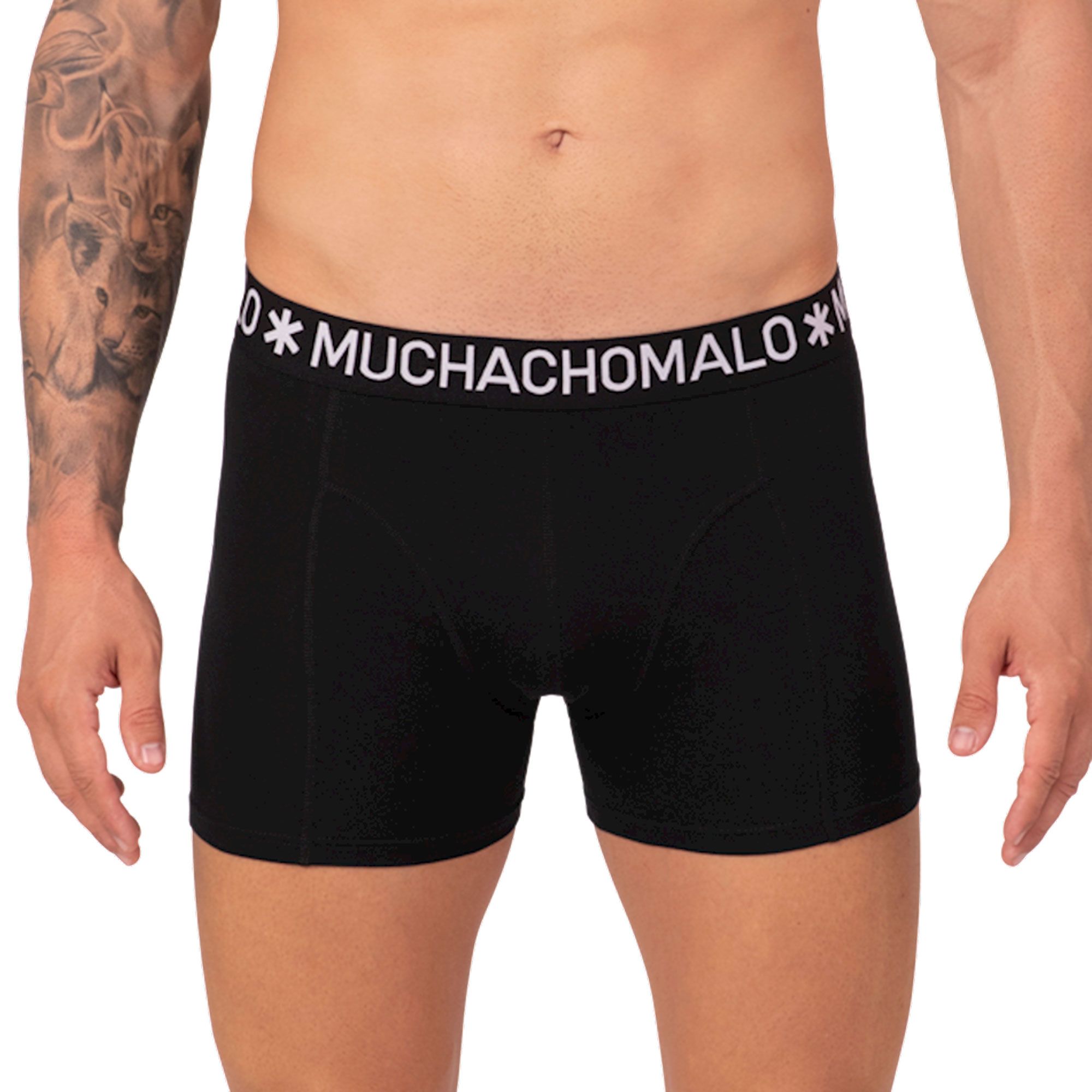 Muchachomalo Solid Boxershorts Heren (6-pack)