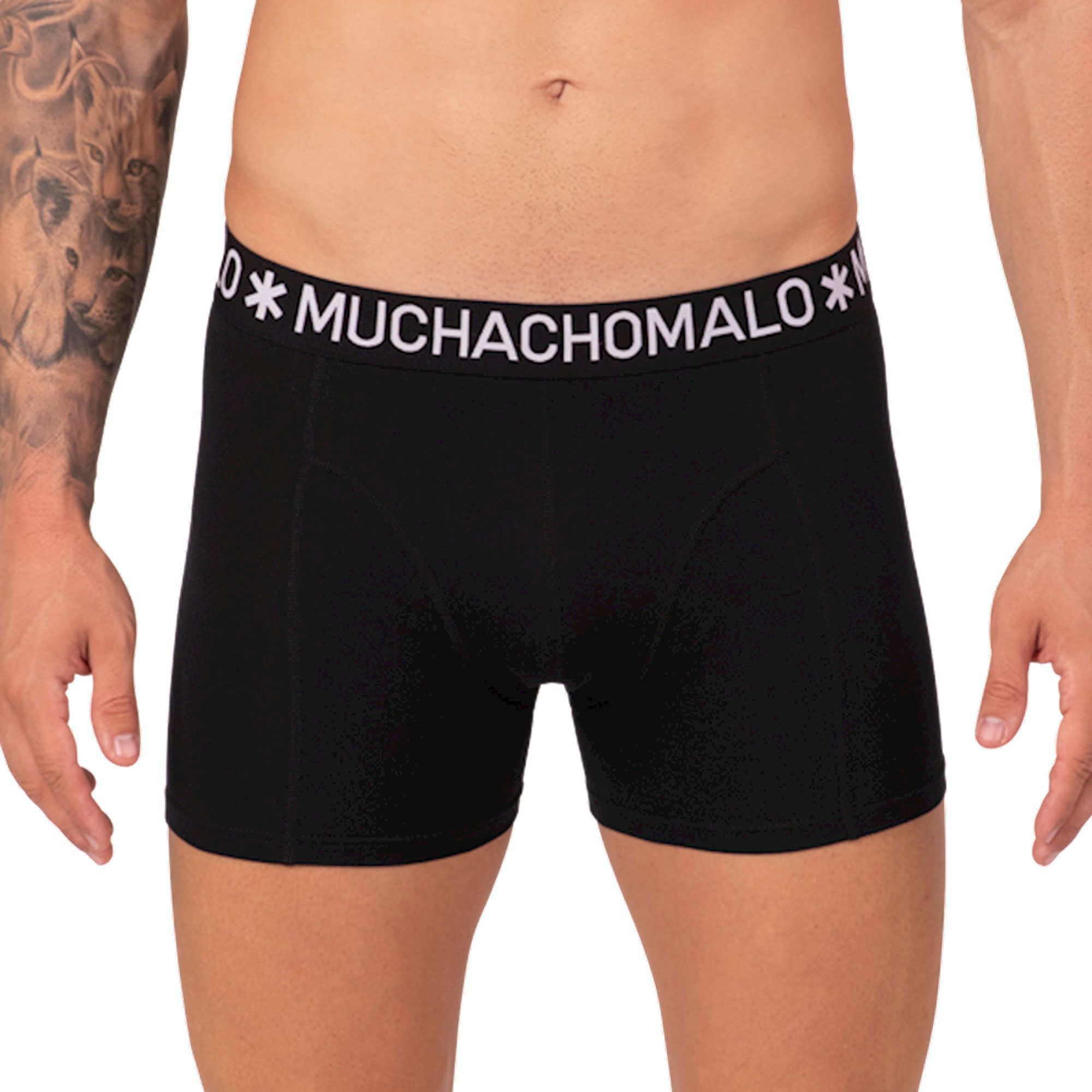 Muchachomalo Solid Boxershorts Heren (6-pack)