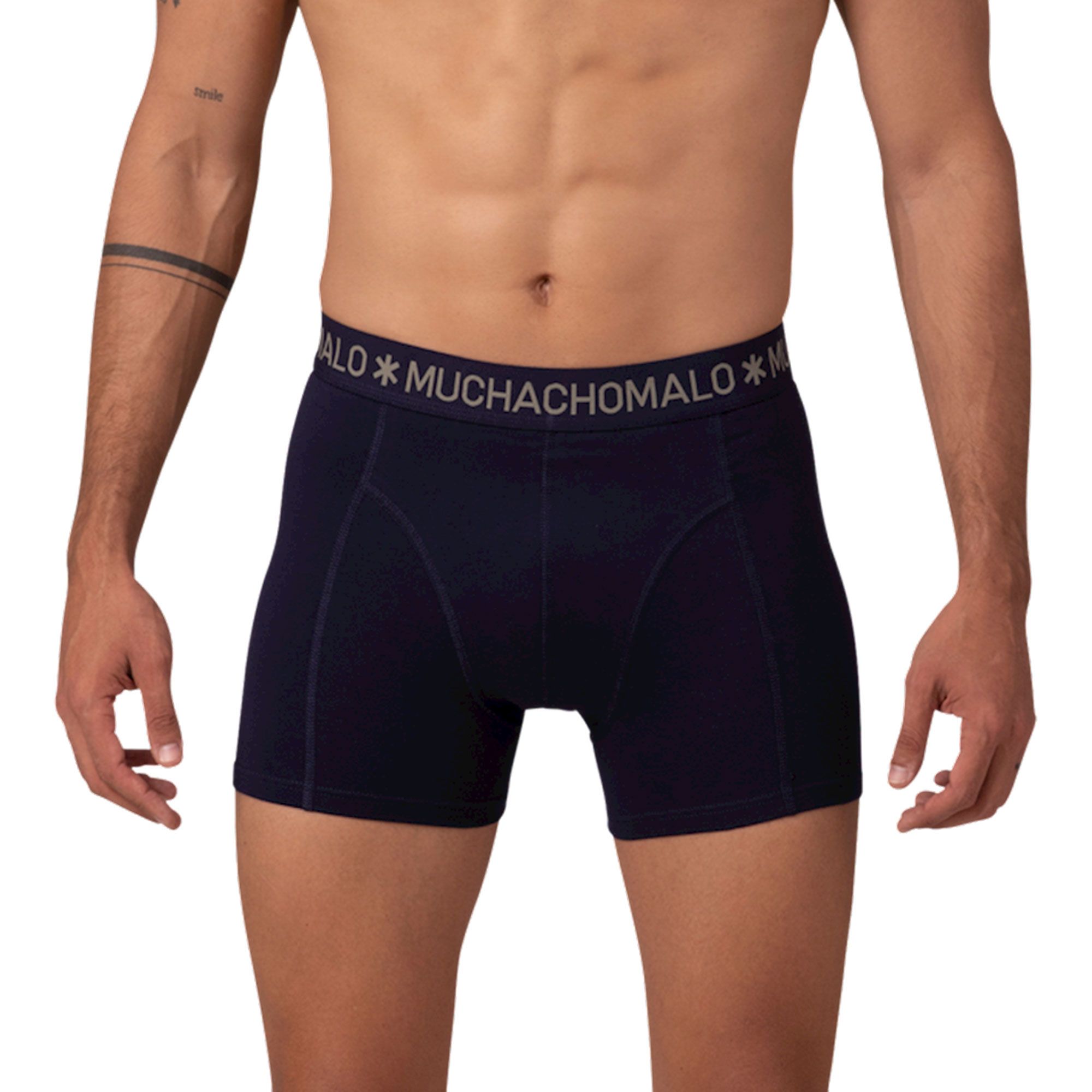 Muchachomalo Remix Solid Boxershorts Heren (10-pack)