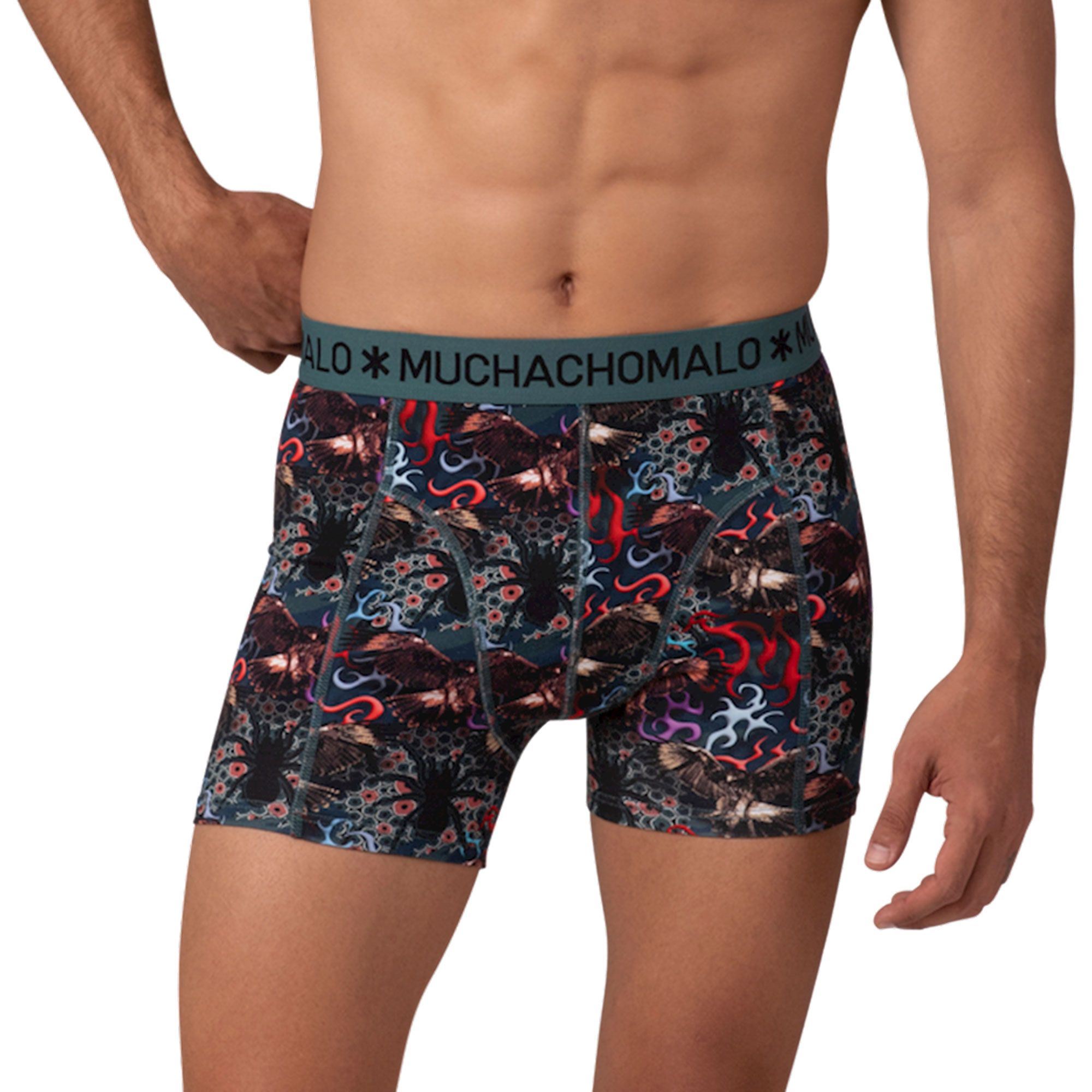 Muchachomalo Remix Solid Boxershorts Heren (10-pack)