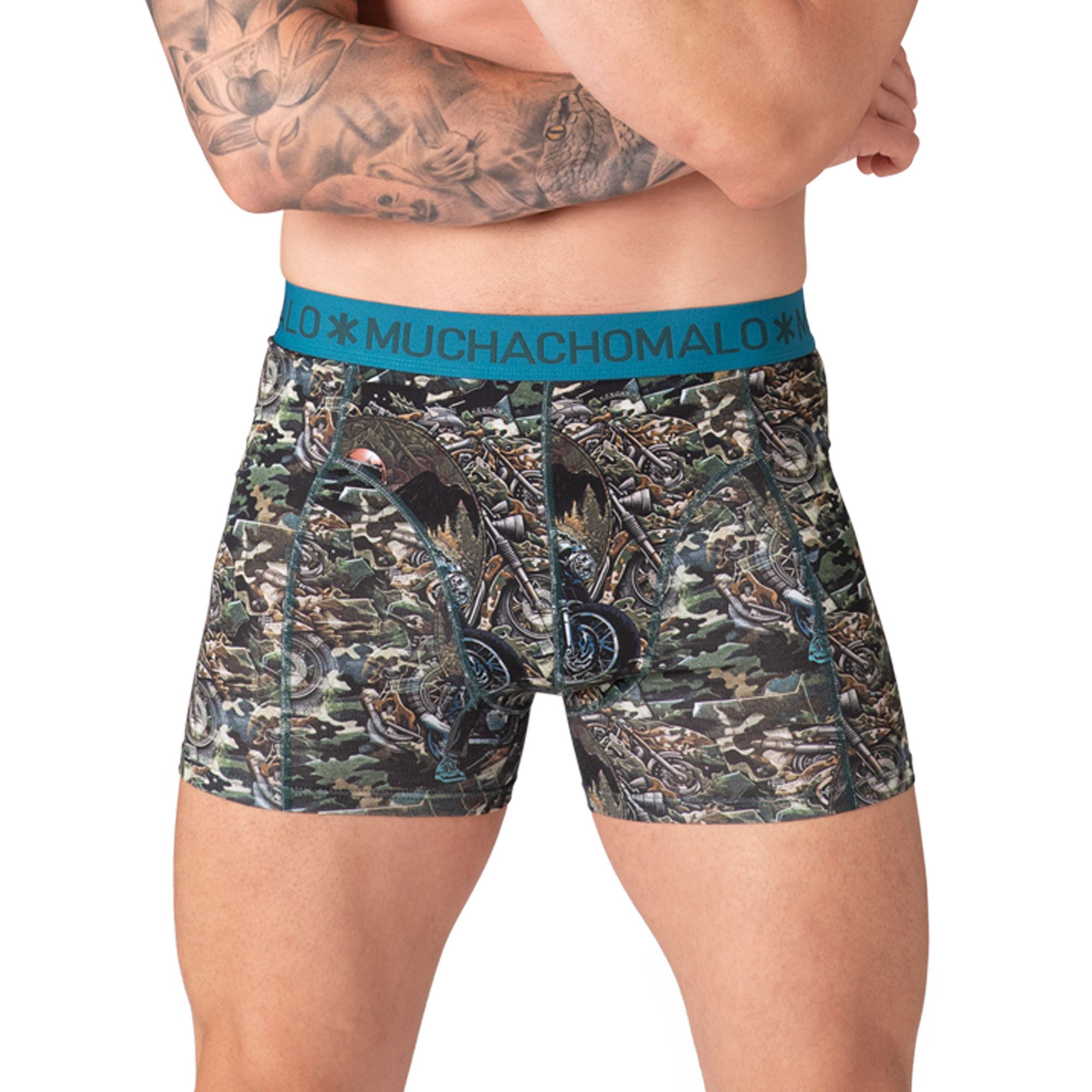 Muchachomalo Remix Solid Boxershorts Heren (10-pack)