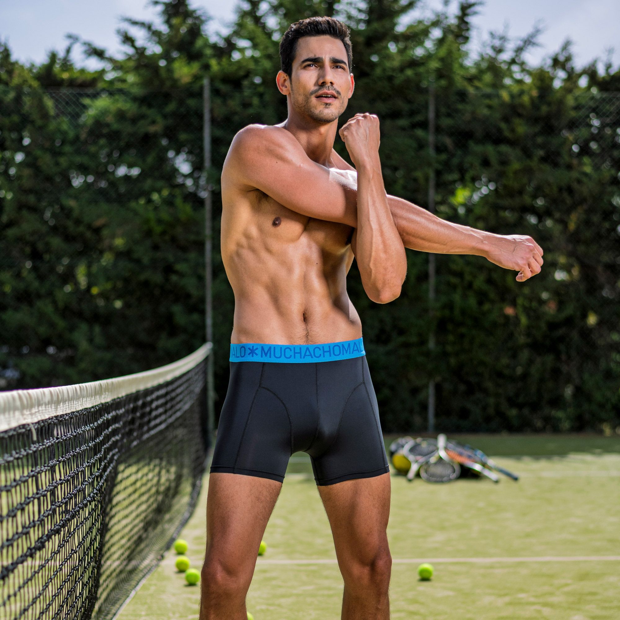 Muchachomalo Microfiber Solid Boxershorts Heren (3-pack)