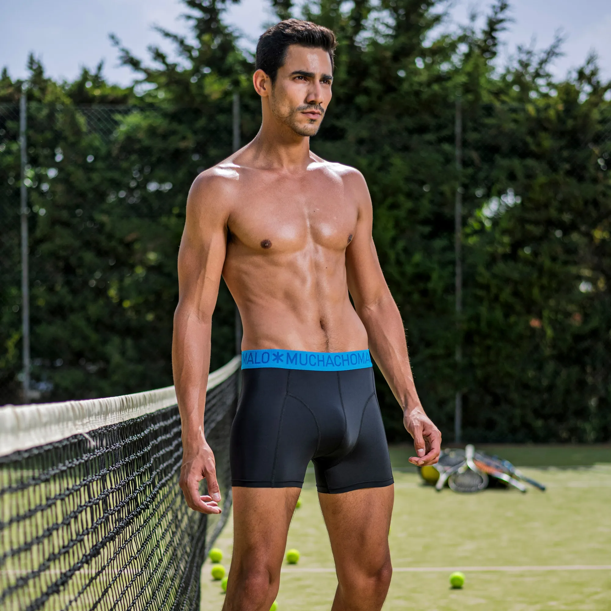 Muchachomalo Microfiber Solid Boxershorts Heren (3-pack)